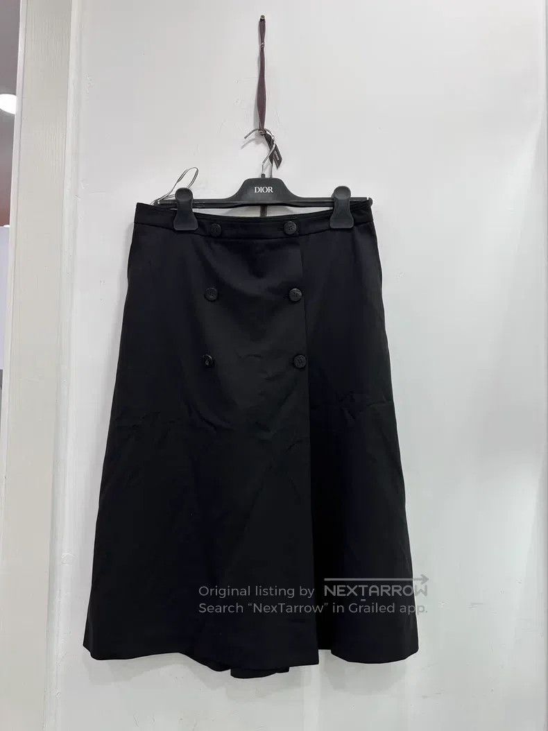 Hermes Hermes Black Half Skirt Pants Size 25" / US 0 / IT 36 - 1 Thumbnail