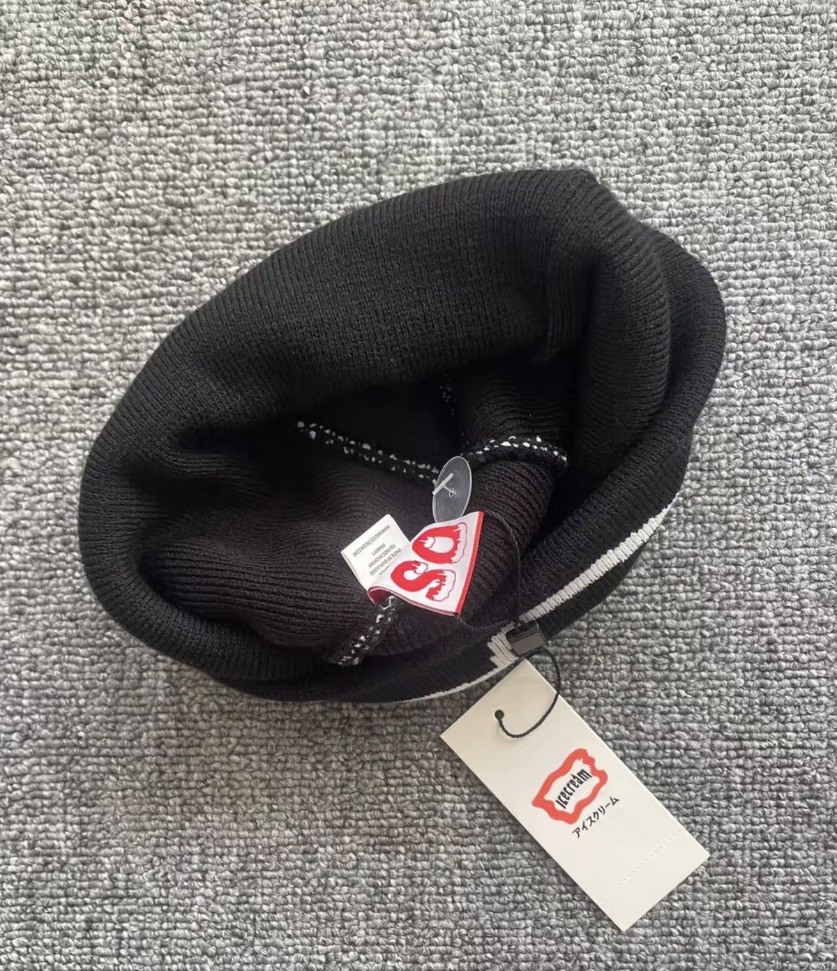 Billionaire Boys Club BBC ICECREAM Flying Dog Knitted Beanie Size ONE SIZE - 9 Thumbnail