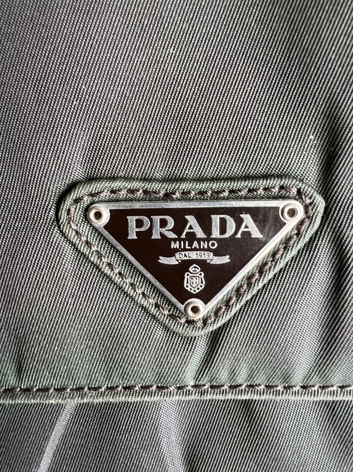 Prada × Vintage Prada Nylon Rare Single Flap Shoulder Bag Size ONE SIZE - 8 Thumbnail