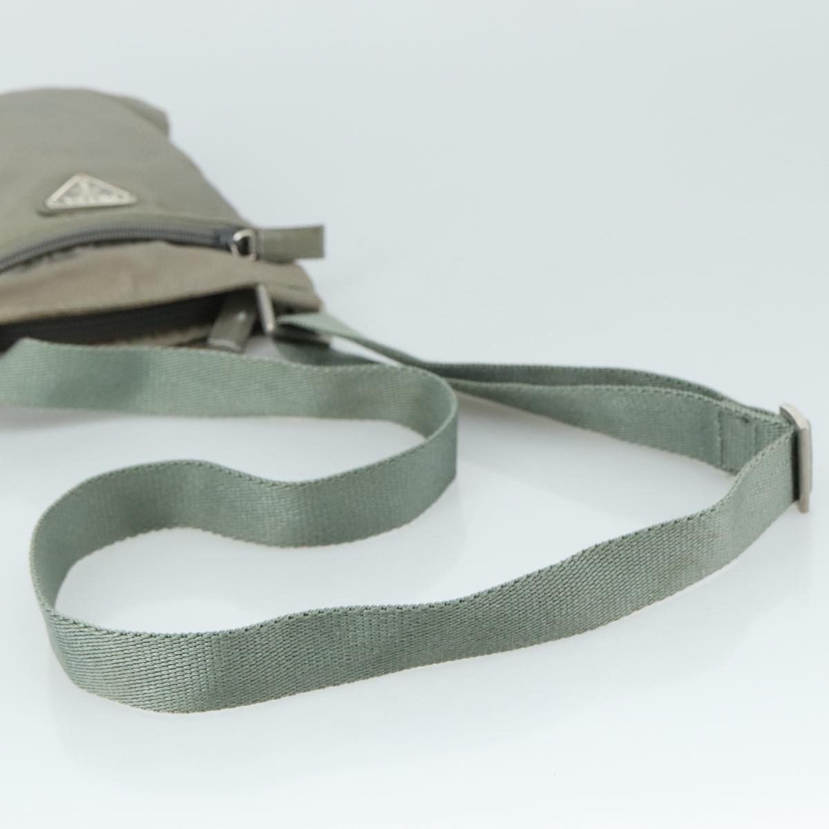 Prada PRADA Shoulder Bag Nylon Gray Silver Size ONE SIZE - 7 Thumbnail