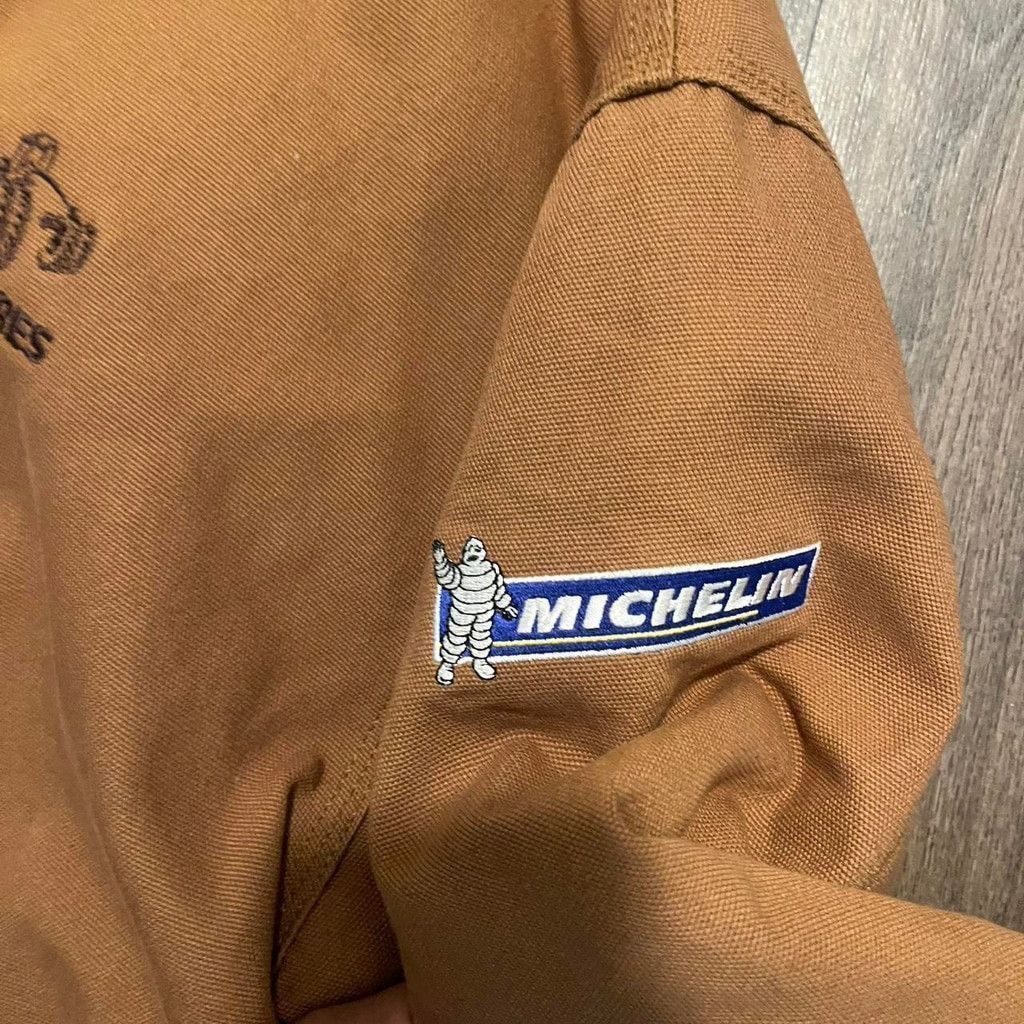 Other Tan and brown canvas Detroit style jacket size XL men's Size US XL / EU 56 / 4 - 3 Thumbnail