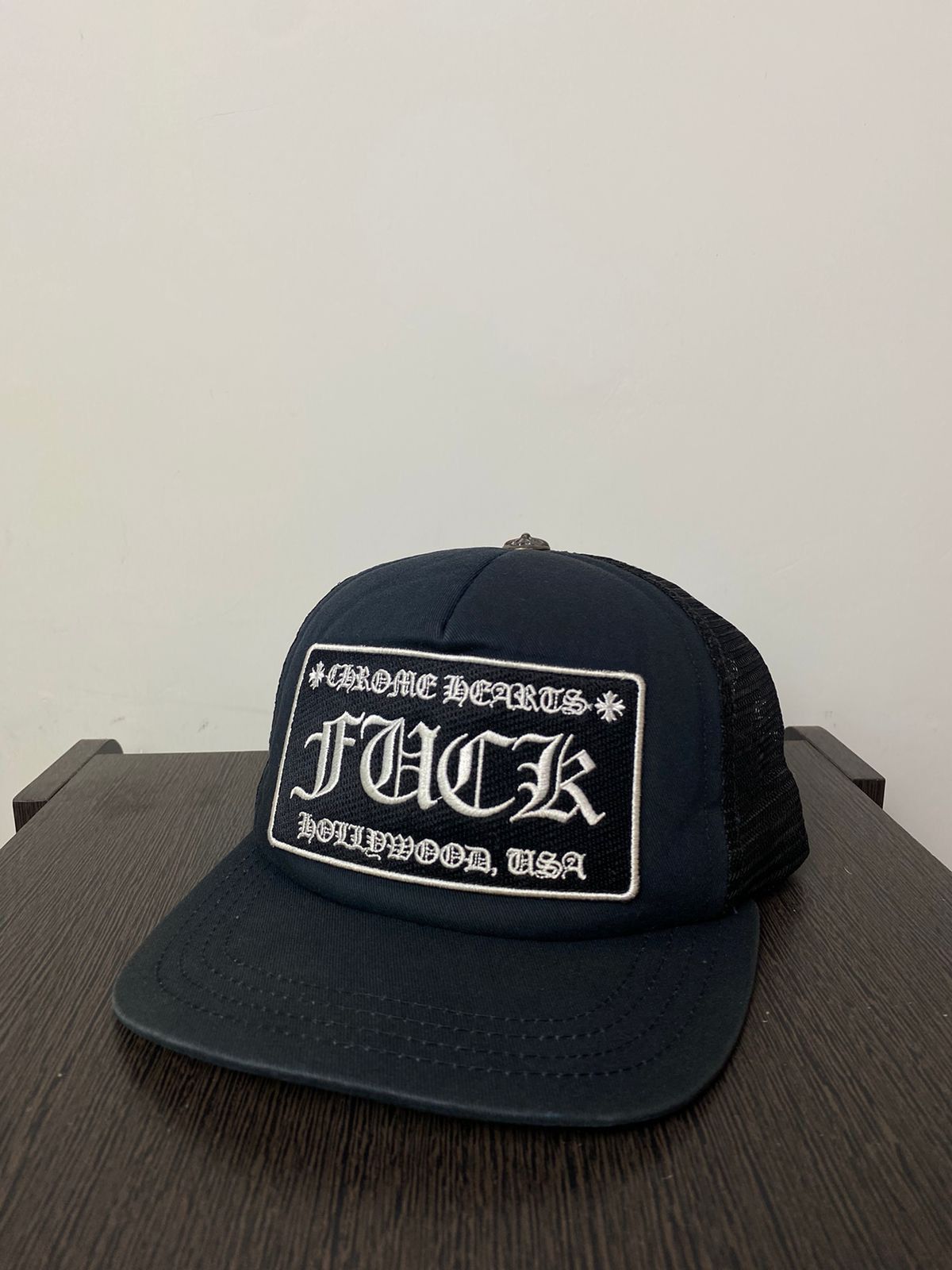 Chrome Hearts Faded Fuck Trucker Hat Size ONE SIZE - 2 Thumbnail