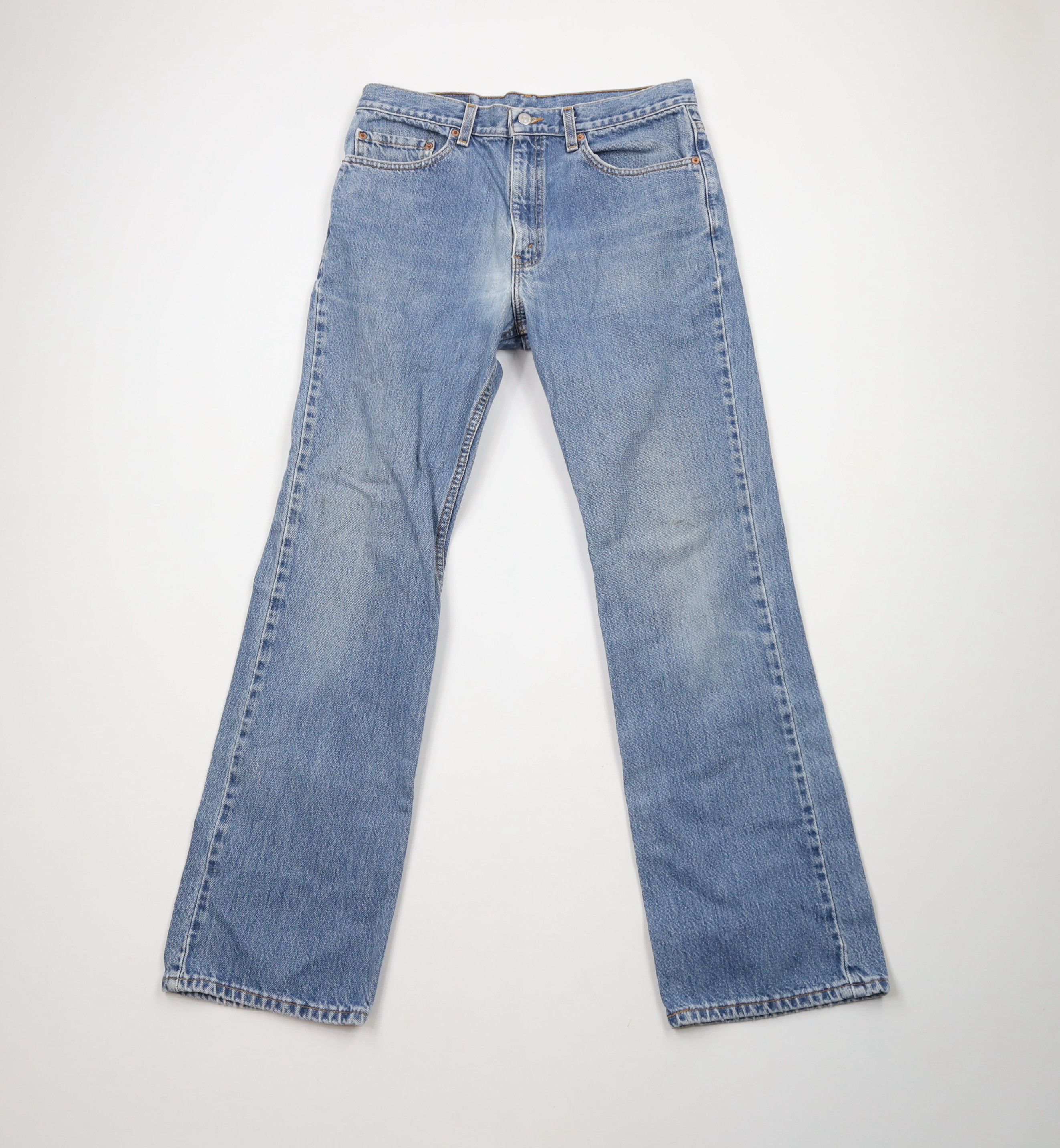 Levi's × Vintage Vintage Y2K 2001 Levis 517 Western Bootcut Flared Jeans USA Size 34 - 1 Thumbnail