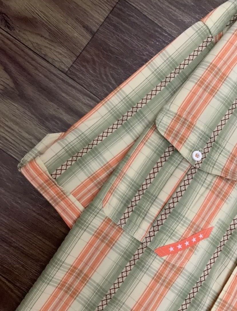 Mecca Mens Shirt MECCA Cotton Gingham Short Sleeve Size US XL / EU 56 / 4 - 7 Thumbnail