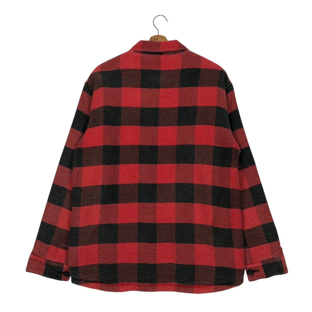 Japanese Brand 🔥VINTAGE FLANNEL JACKET BLANKET RHC TARTAN ISSEY MIYAKE Size US M / EU 48-50 / 2 - 10 Thumbnail