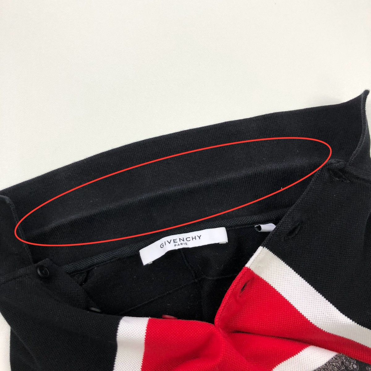 Givenchy Givenchy Paris Paisley Striped Cotton Polo Shirt Multicolor Size US S / EU 44-46 / 1 - 11 Thumbnail