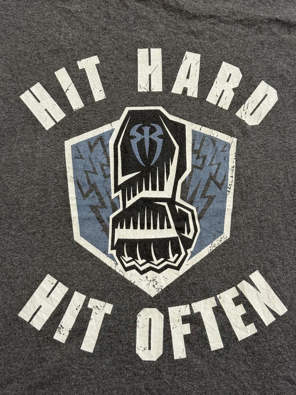 WWE WWE Roman Reigns T-shirt Believe That Hit Hard Hit Often XL Size US XL / EU 56 / 4 - 4 Thumbnail
