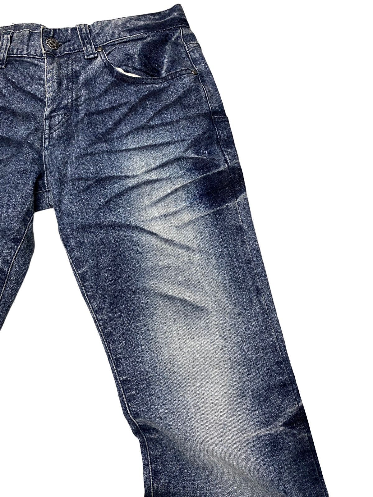 If Six Was Nine Tornado Mart Flared Seawash Bootcut Jeans Size US 30 / EU 46 - 5 Thumbnail