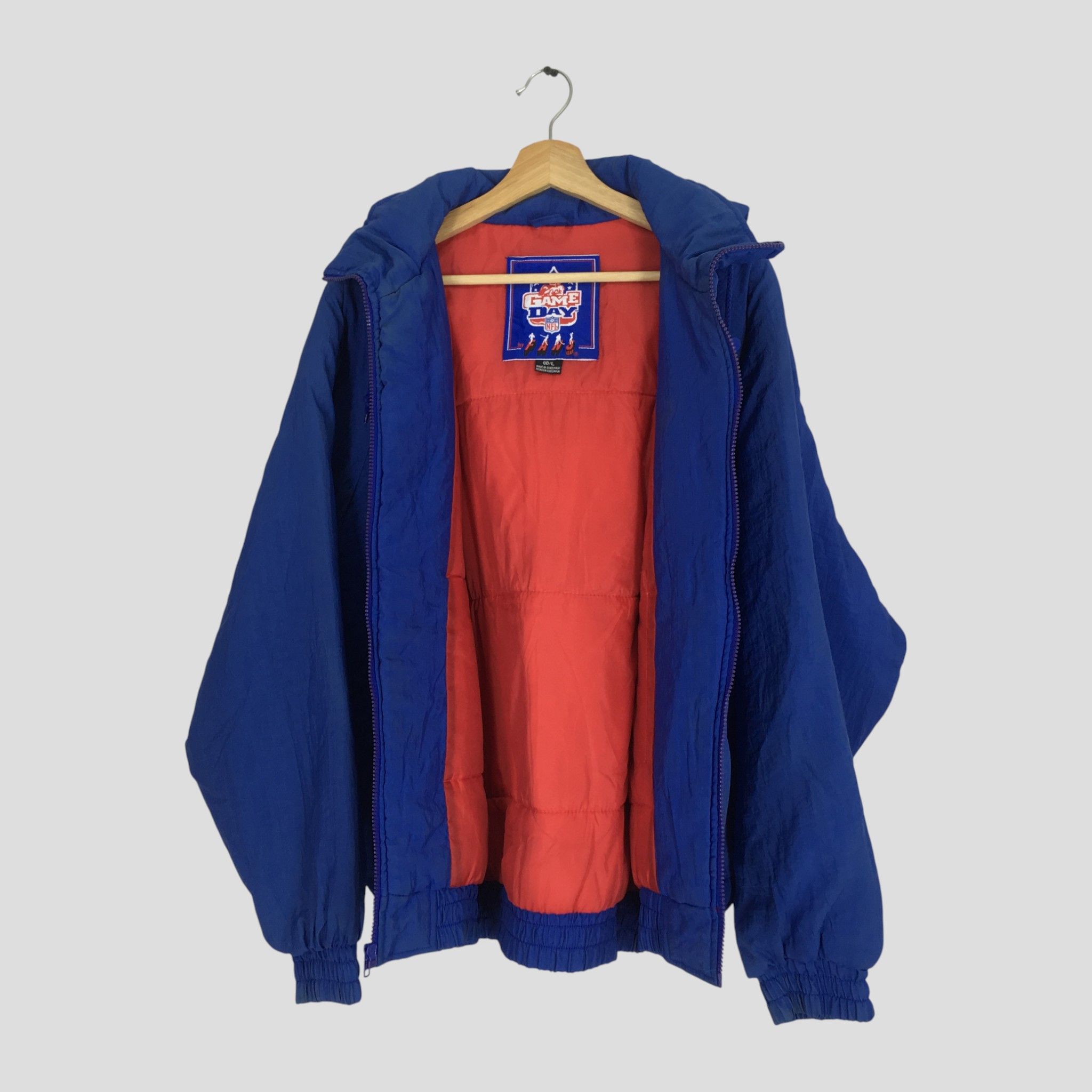 NFL Vintage 90's New York Giants NFL Football Bomber Jacket Size US L / EU 52-54 / 3 - 5 Thumbnail