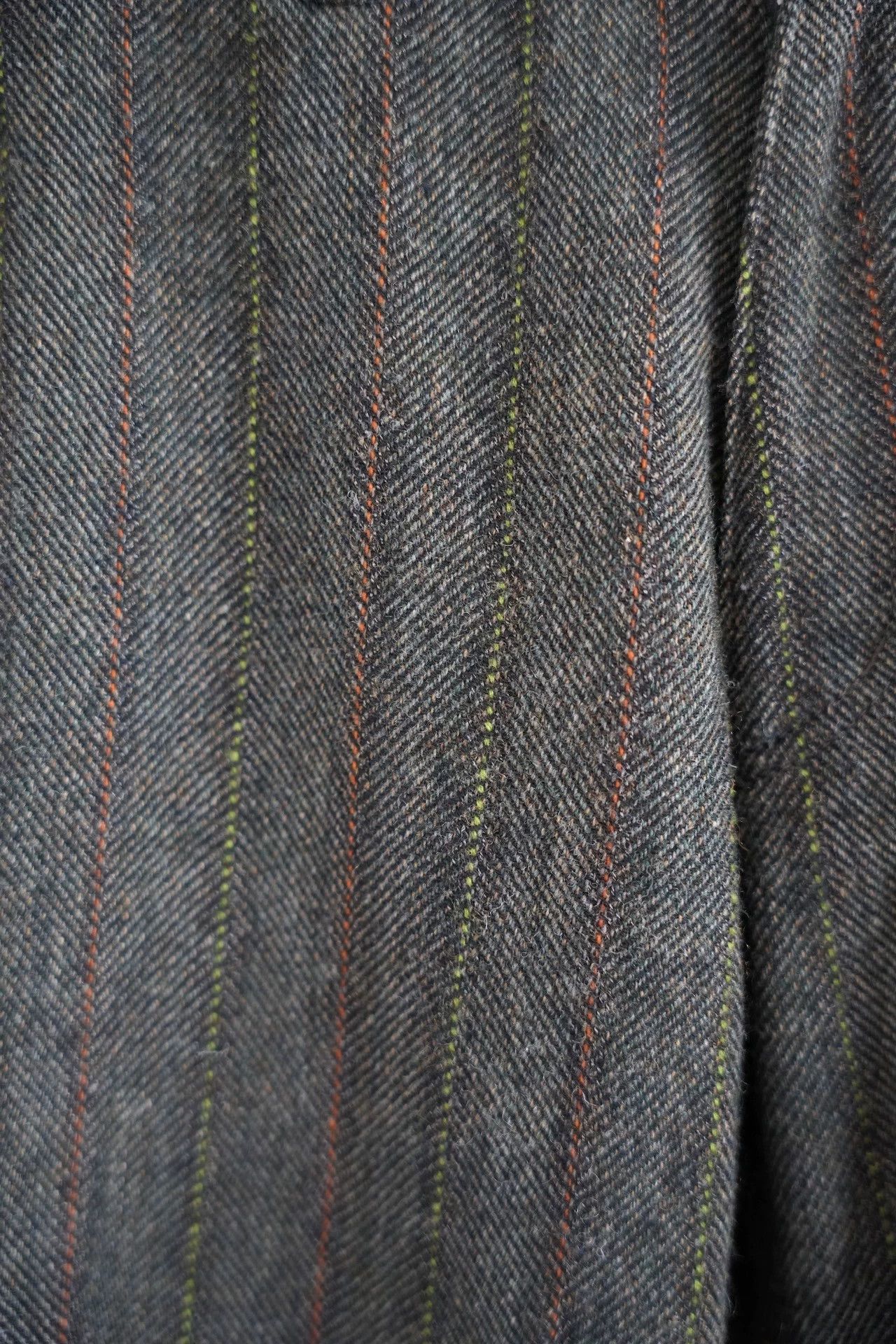 Comme des Garcons CDG Homme 06AW Wool Striped Tweed Straight Pants Size US 29 - 4 Thumbnail