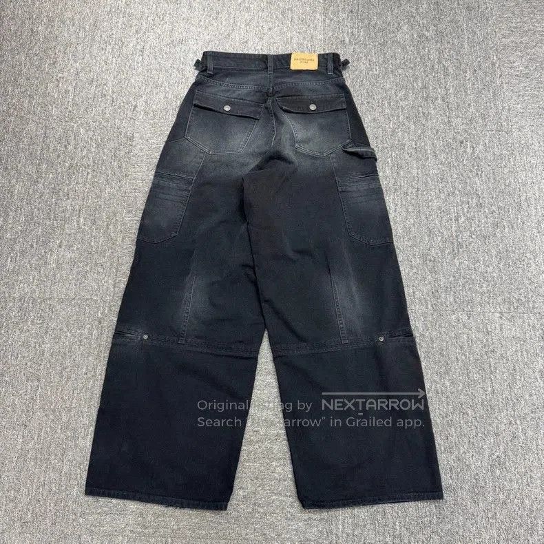 Balenciaga Balenciaga Washed Wide-Leg Jeans. Size US 26 / EU 42 - 5 Thumbnail