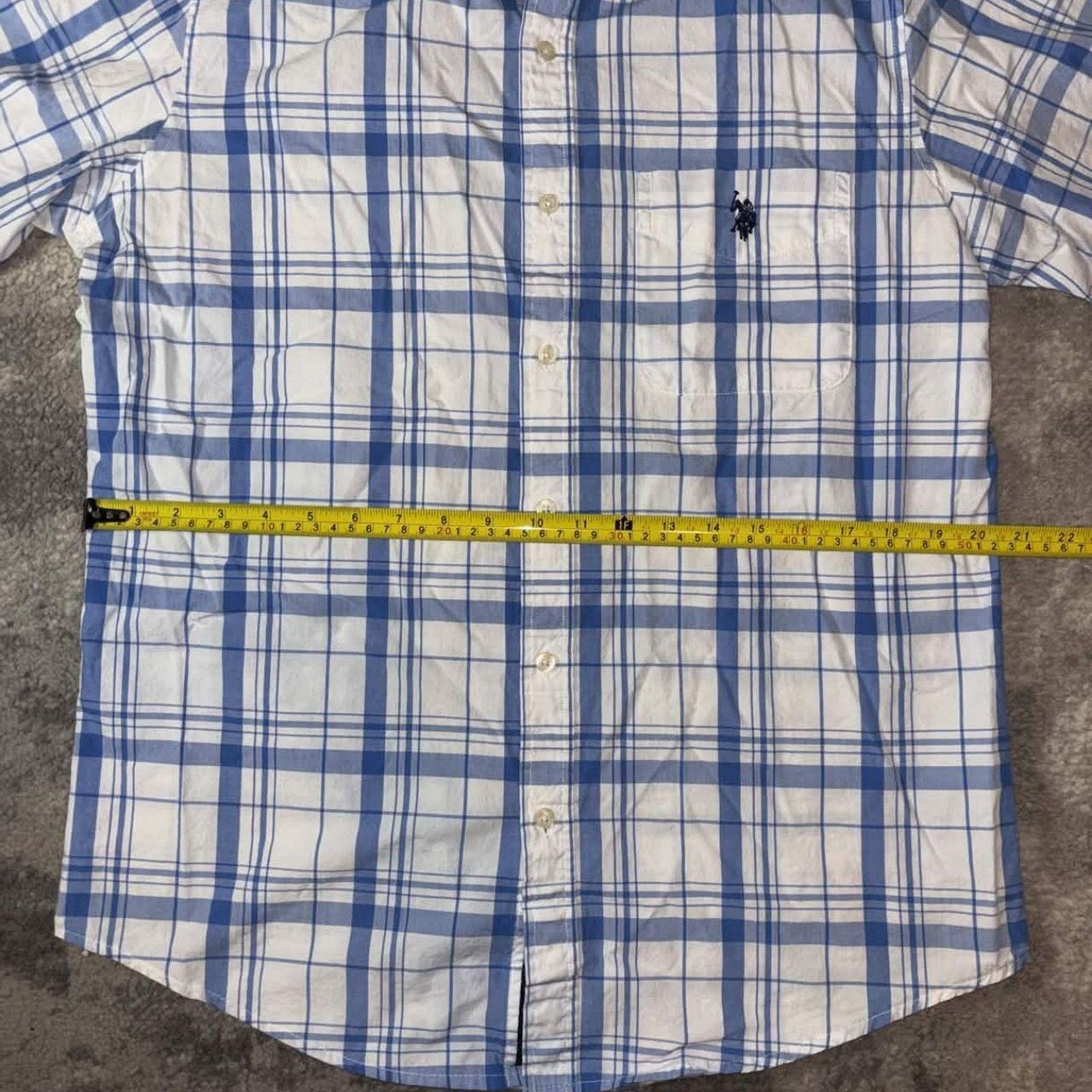 U.S. Polo Assn. Y2K U.S. Polo Assn. Plaid Button Up Shirt Size US M / EU 48-50 / 2 - 6 Thumbnail
