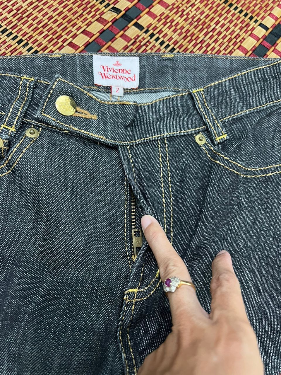 If Six Was Nine × Vivienne Westwood Vivien Westwood Slim Jeans Size 29" - 4 Thumbnail