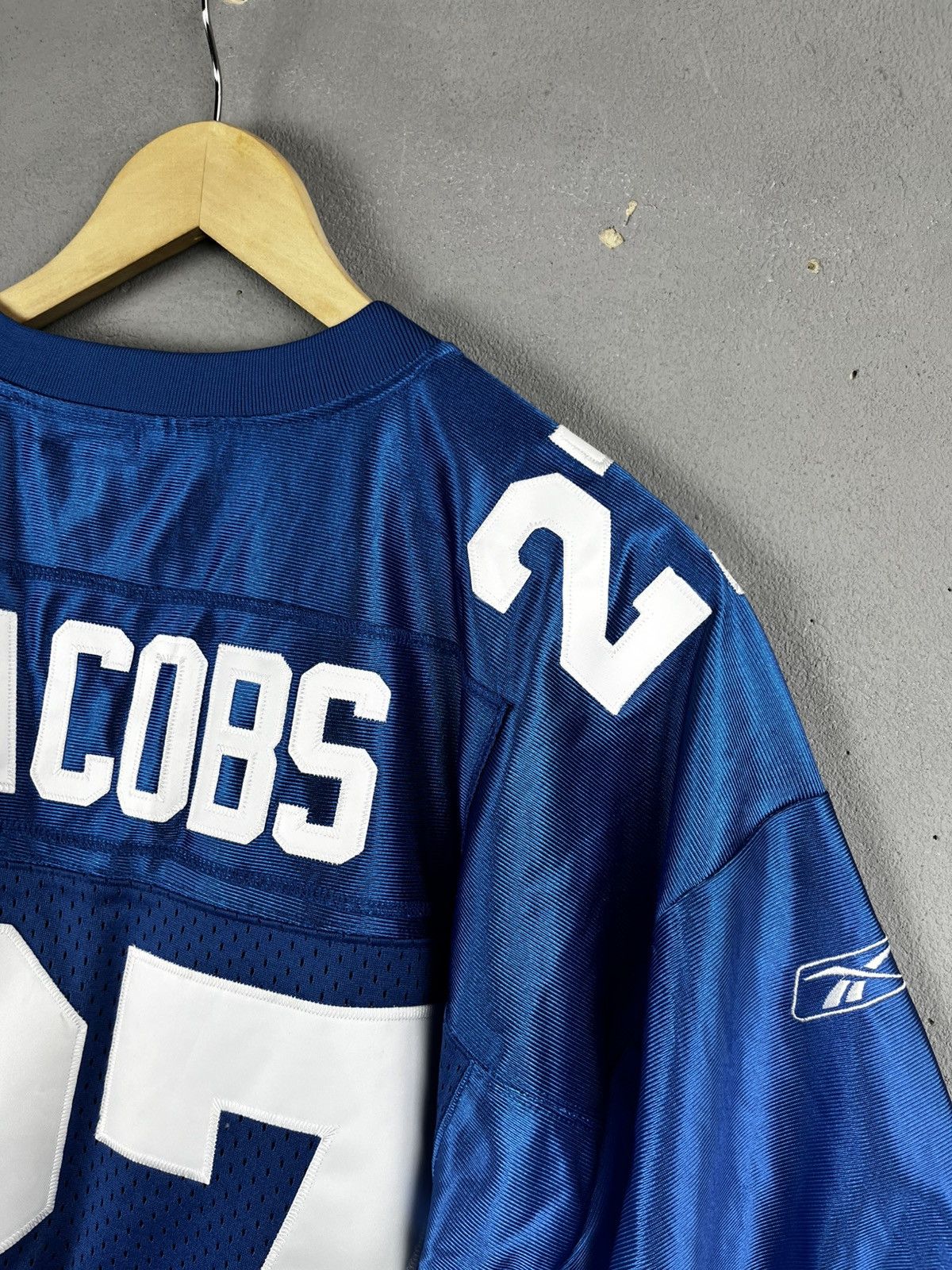 Reebok 2008 New York Giants Jacobs #27 Super Bowl Size US XL / EU 56 / 4 - 18 Thumbnail