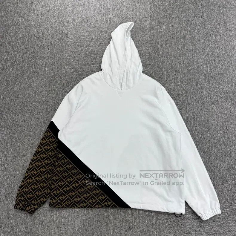 Fendi Fendi Monogram Patchwork Hoodie Size US XL / EU 56 / 4 - 1 Thumbnail