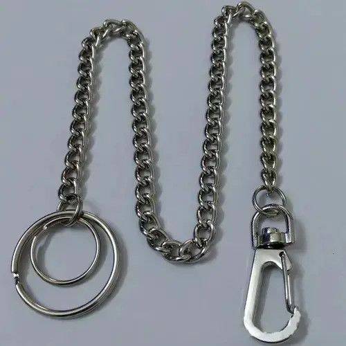 Other 38cm Long Metal Wallet Belt Chain Size ONE SIZE - 3 Thumbnail