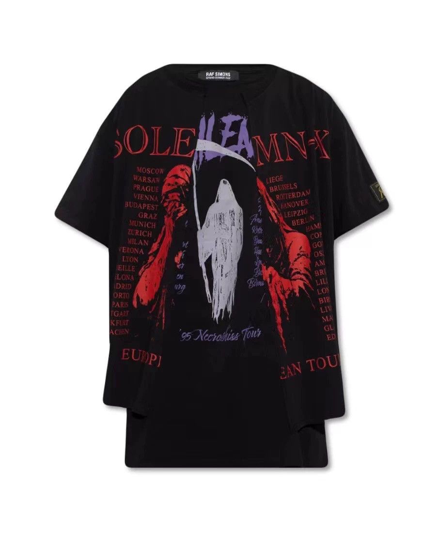 Raf Simons Raf Simons Death Print Paneled Short Sleeve New Size US S / EU 44-46 / 1 - 2 Thumbnail