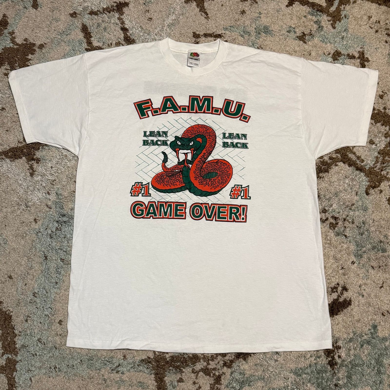 NCAA FAMU Florida A&M Rattlers Football Shirt 2XL Marching Band Size US XXL / EU 58 / 5 - 1 Thumbnail