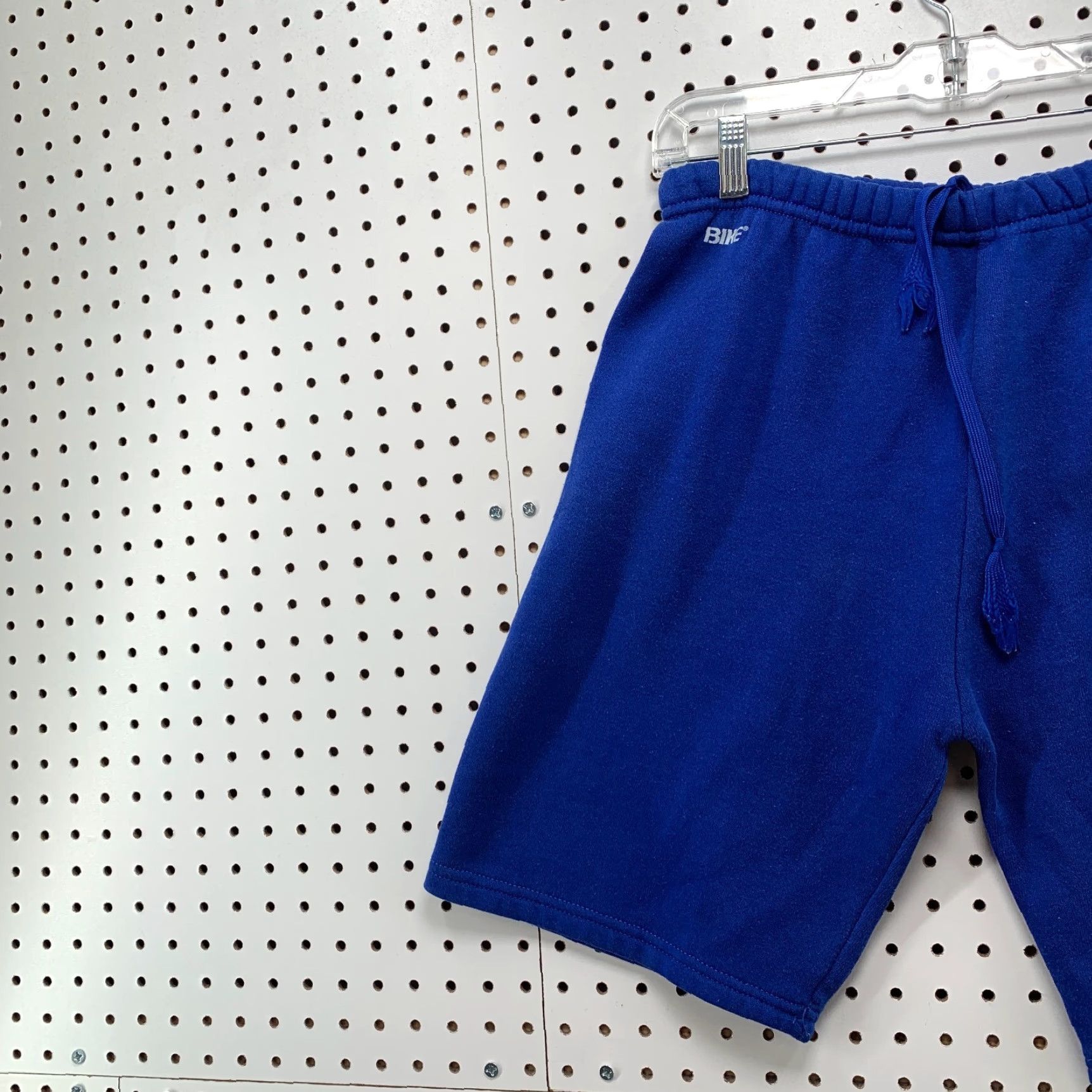 Spell VINTAGE Bike Boston Spell Out Sweat Shorts Royal Blue Adult Medium USA Made 28x8 Men 90s Size US 31 - 3 Thumbnail