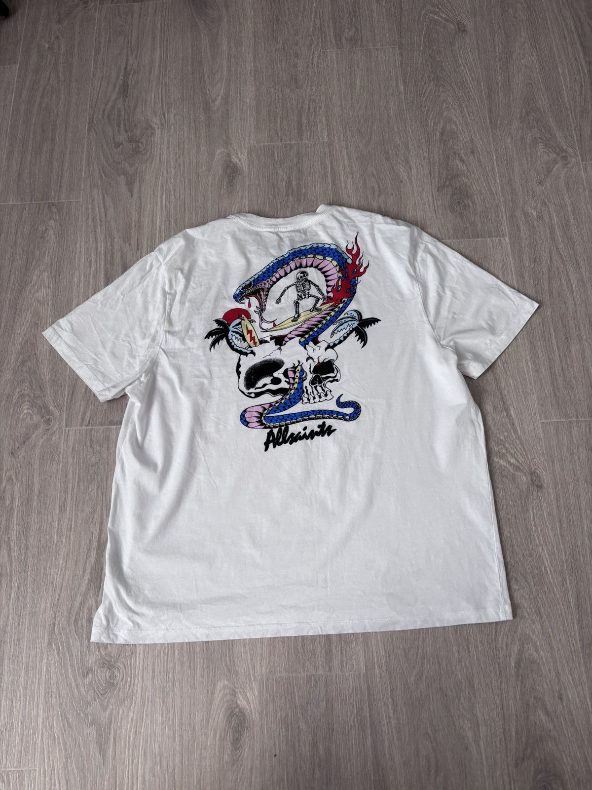 Allsaints AllSaints dragon men’s t shirt y2k Size US XXL / EU 58 / 5 - 1 Thumbnail