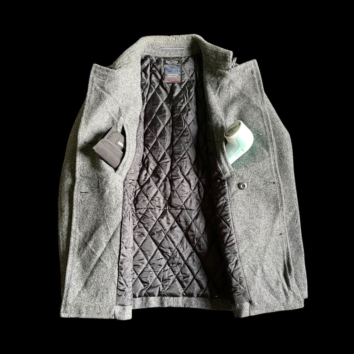 Nicole Club 🇯🇵 NICOLE CLUB FOR MEN DOUBLE BREASTED JACKET Size US L / EU 52-54 / 3 - 8 Thumbnail
