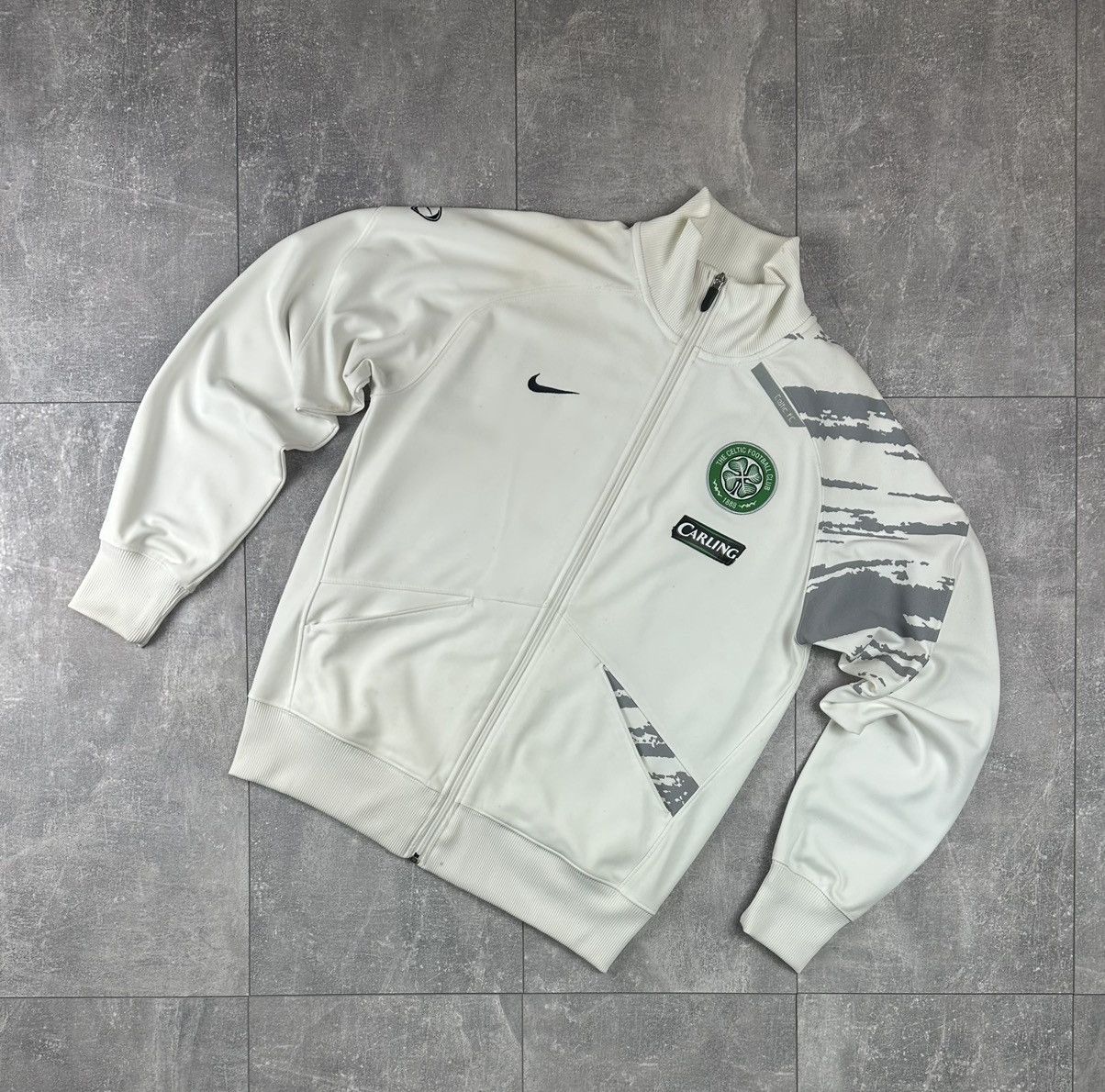 Nike Nike Celtic FC 2007/08 Track-Top Soccer Football Jacket Size US M / EU 48-50 / 2 - 1 Thumbnail