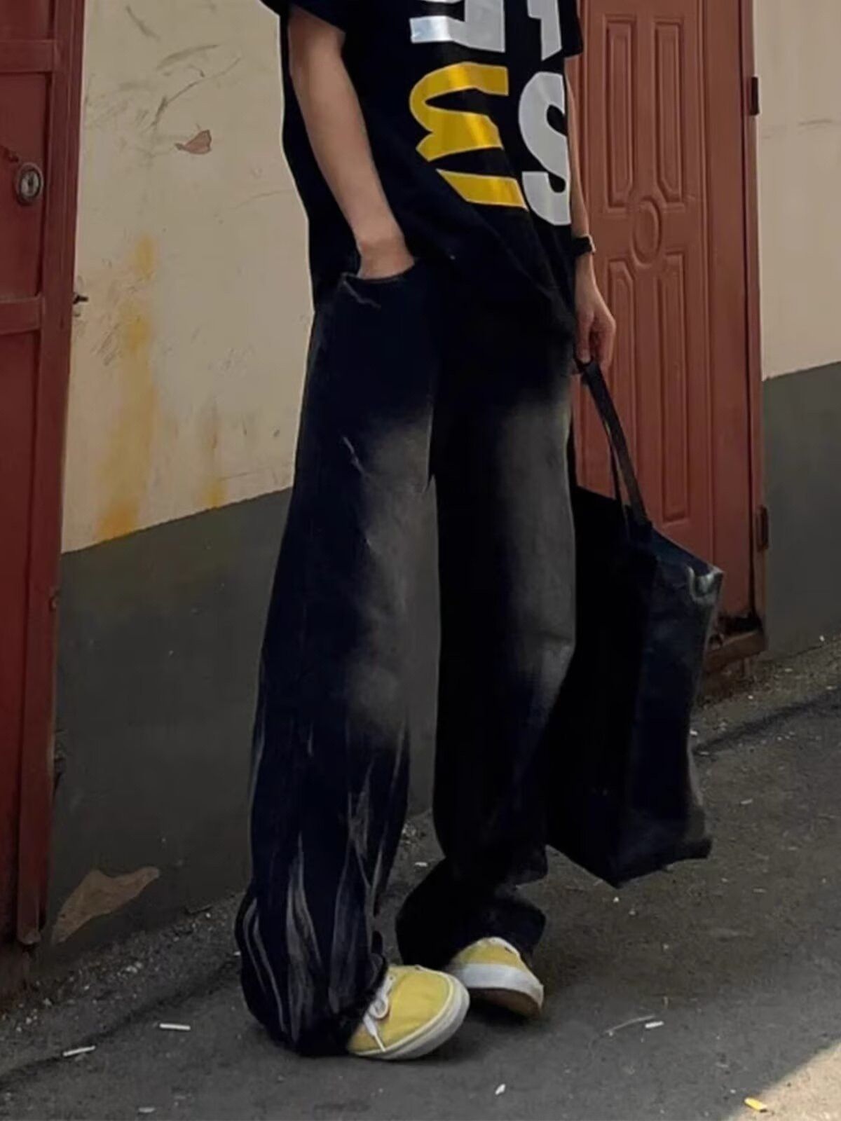 Japanese Brand × Jean Retro loose tie dye high street jeans Size US 32 / EU 48 - 5 Thumbnail