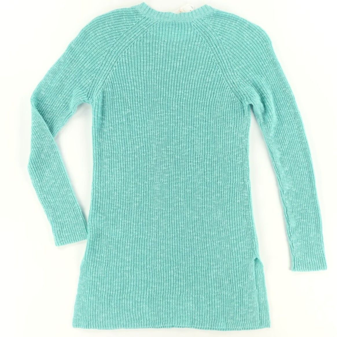 Eileen Fisher Eileen Fisher Linen Slub Tunic Long Sleeve Dress Cyan Blue Women's XS Shirt Size XS / US 0-2 / IT 36-38 - 4 Thumbnail