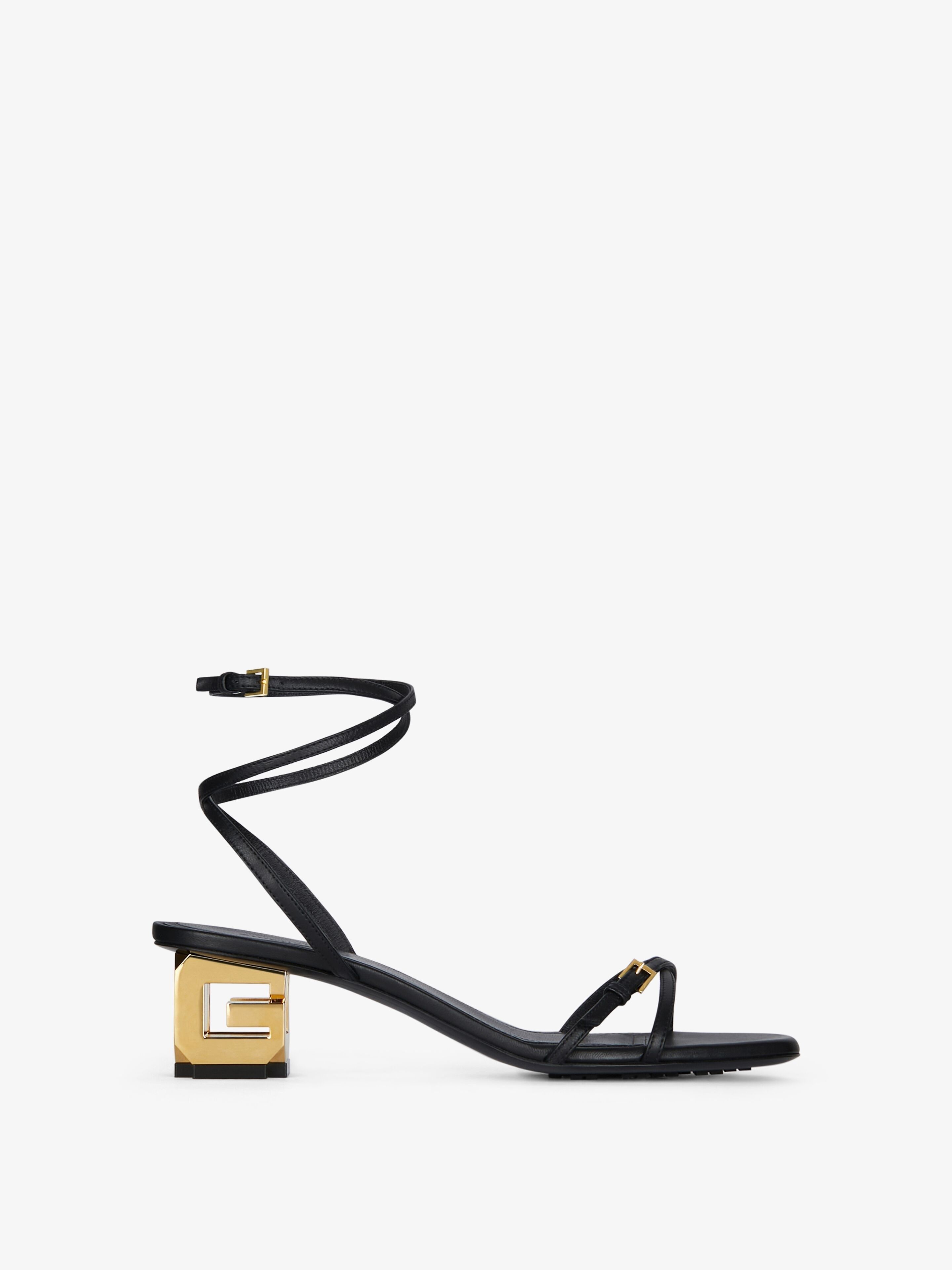 Givenchy oc11z0725 G Cube Sandals in Black Size US 10 / IT 40 - 1 Thumbnail