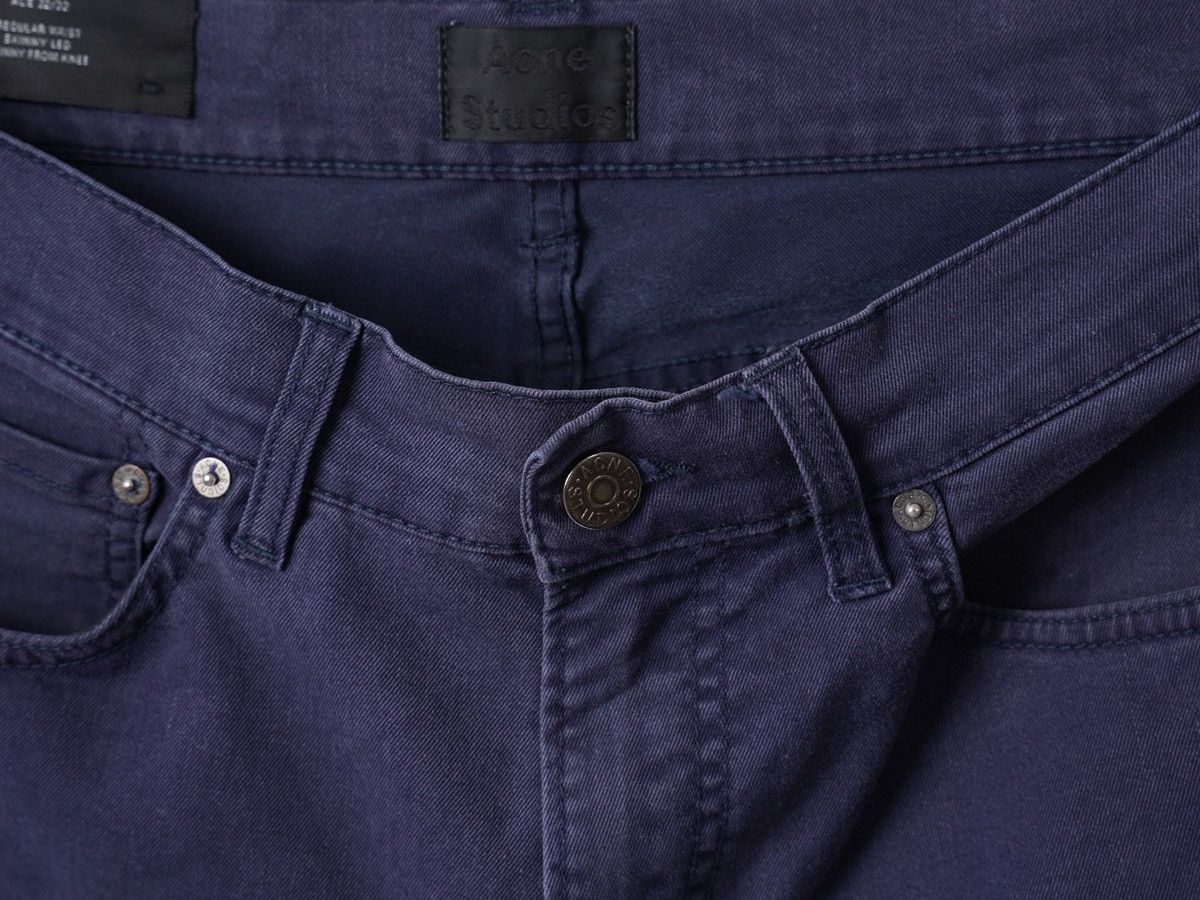 Acne Studios Acne Studios Ace Ups Navy Style Denim Pants Size US 32 / EU 48 - 7 Thumbnail