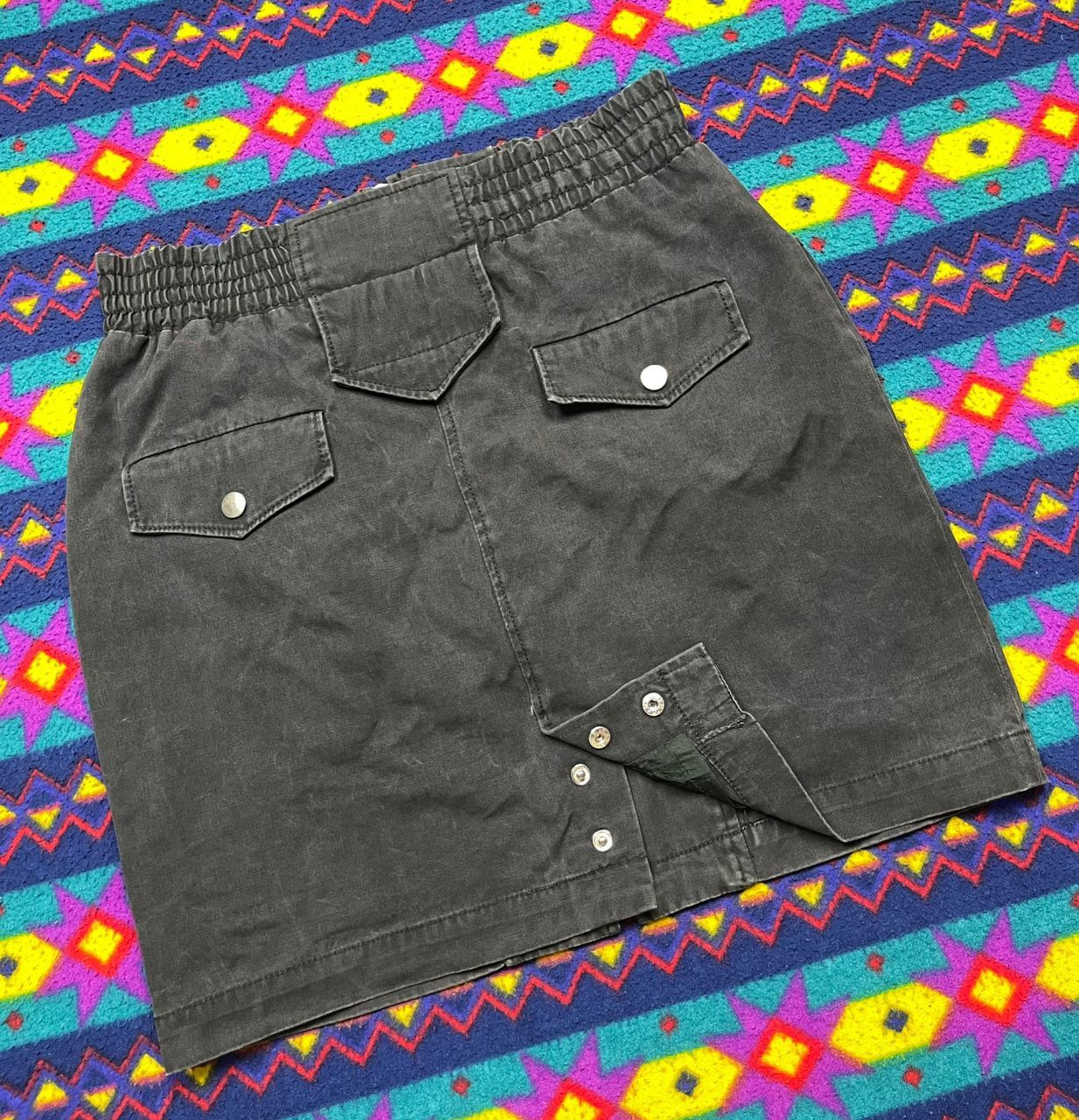 Designer × Hysteric Glamour × Japanese Brand Hysteric Glamour Denim Mini Skirt Size 30" / US 8 / IT 44 - 9 Thumbnail