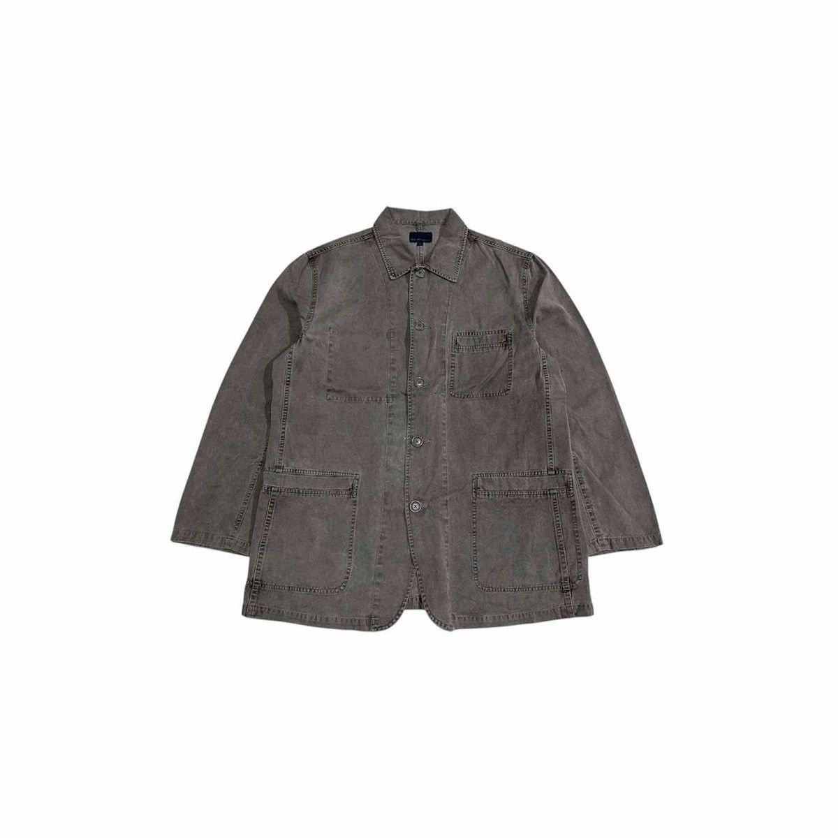 Japanese Brand × Vintage 🔥Vintage Japanese Marlond Utility Work Jacket 3 Pockets Size US L / EU 52-54 / 3 - 7 Thumbnail