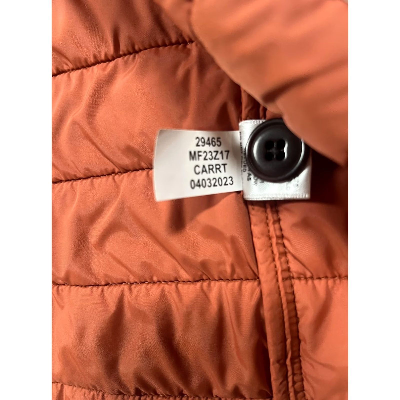 Peter Millar Peter Millar Vest Mens 2XL Orange Quilted Water Resistant Outdoor Greenwich Warm Size US XXL / EU 58 / 5 - 7 Thumbnail