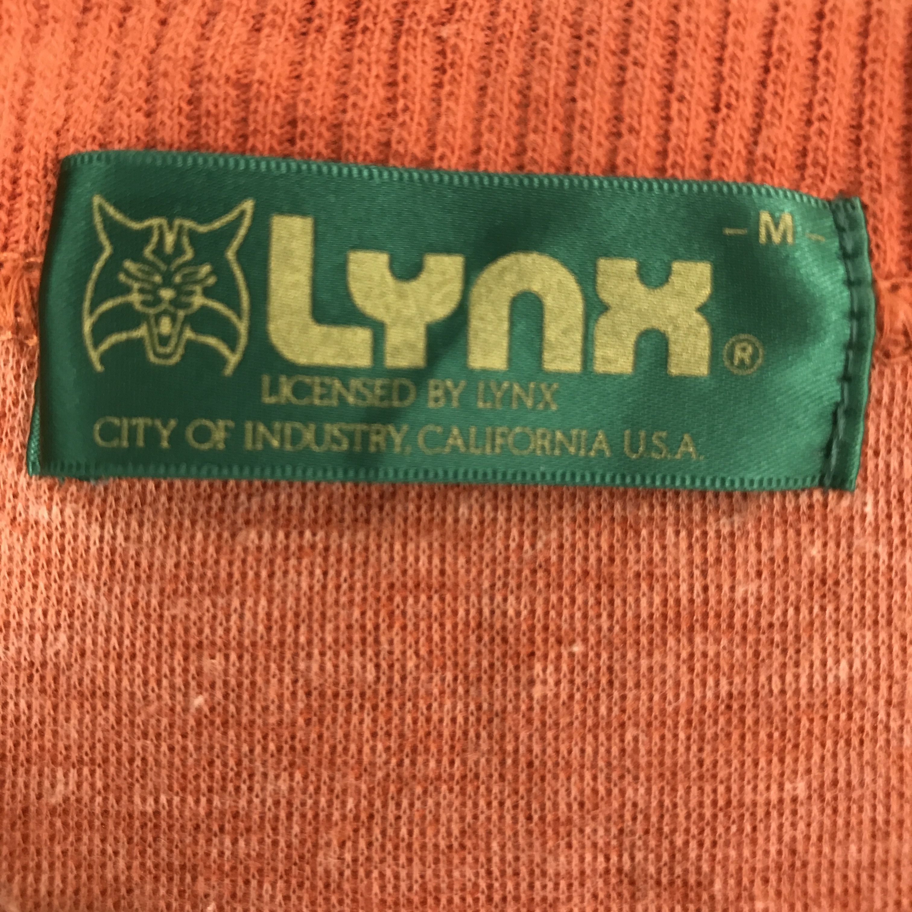 Japanese Brand LYNX CITY OF INDUSTRY EMBROIDERY SWEATSHIRT JACKET Size US M / EU 48-50 / 2 - 12 Thumbnail