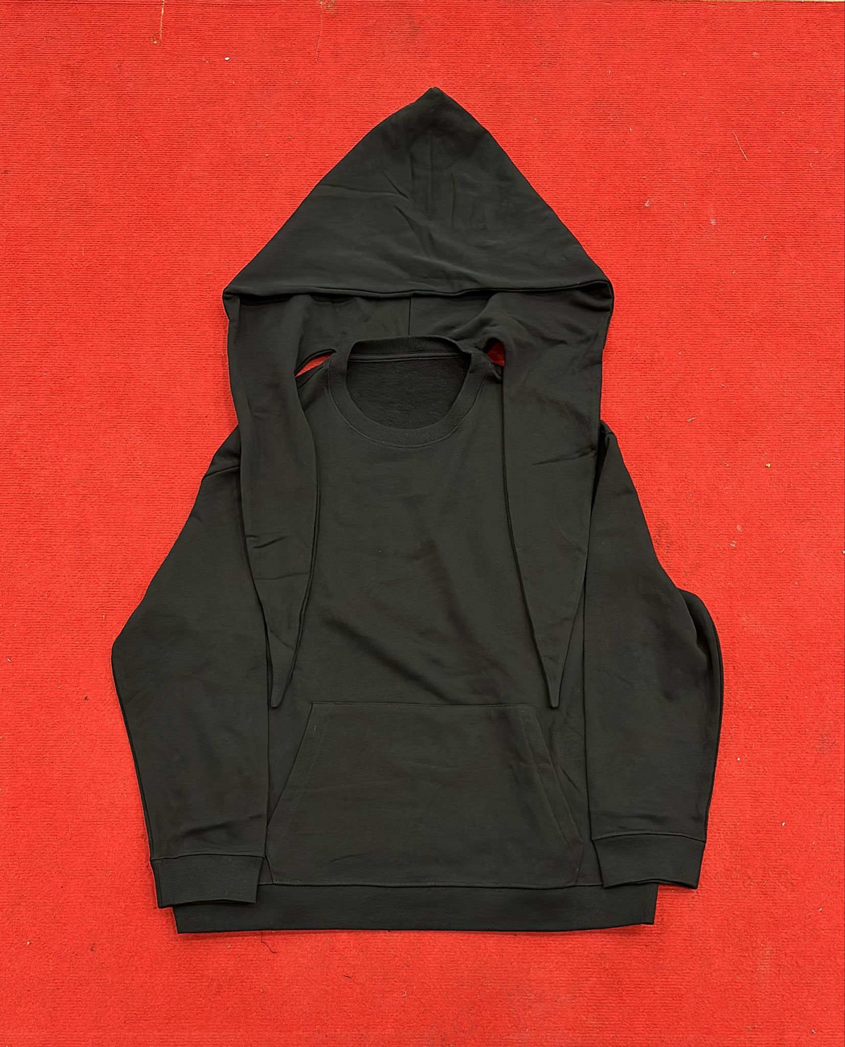 CC000021 Knot Hoodie in Black