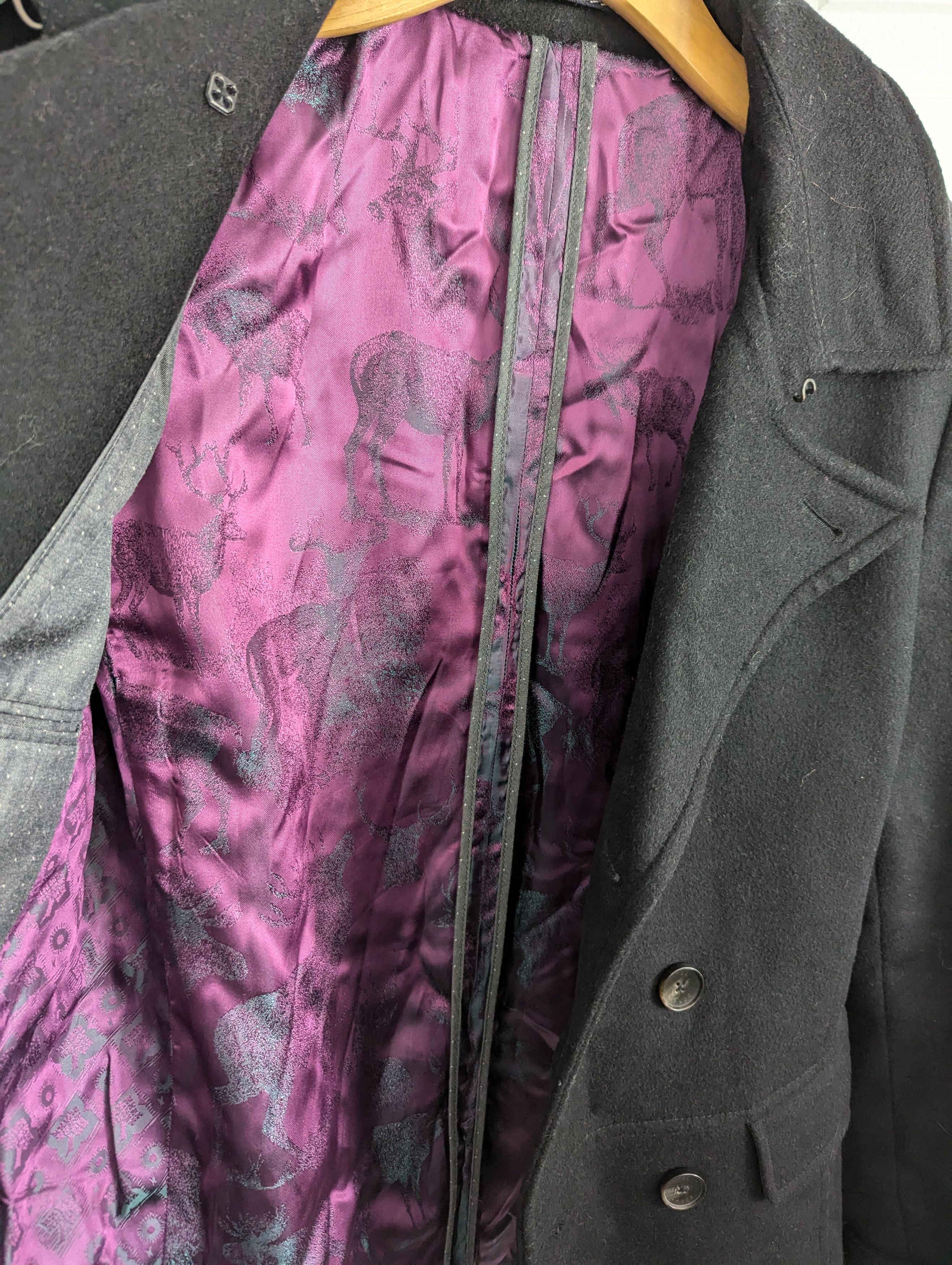 Ted Baker Ted Baker Black Pea Coat Size 3/M Size US M / EU 48-50 / 2 - 4 Thumbnail