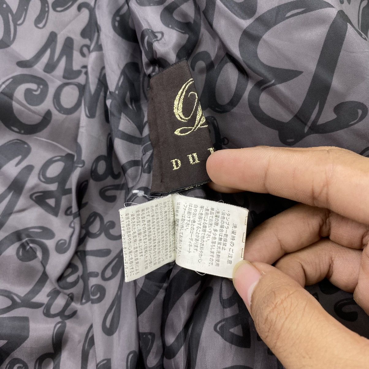 If Six Was Nine 2000s Japanese Gothic IfSixWasNine Goa Lgb Bono Fur Jacket Size US S / EU 44-46 / 1 - 14 Thumbnail