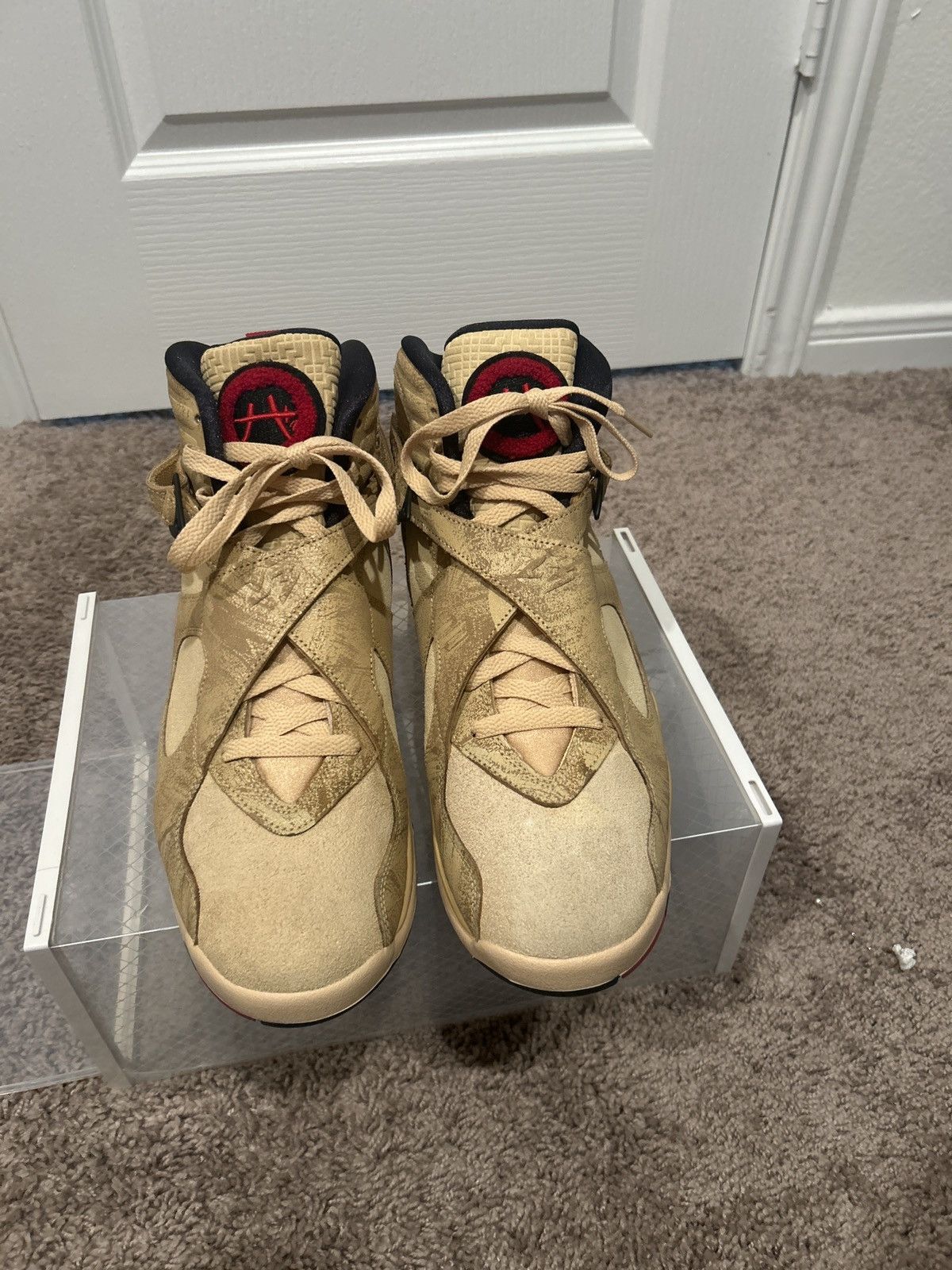 Jordan Brand Air Jordan 8 x Rui Hachimura “Black Samurai” Size US 11.5 / EU 44-45 - 5 Thumbnail