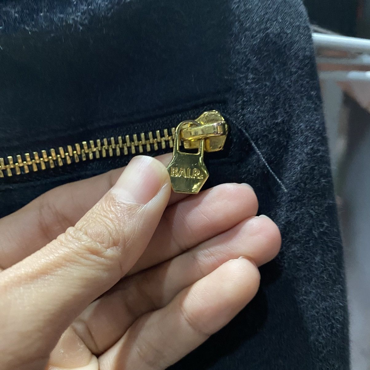 BAL BALR. Black Sweatpants - "LIFE OF A BALR." Gold Logo Joggers Size US 32 / EU 48 - 8 Thumbnail