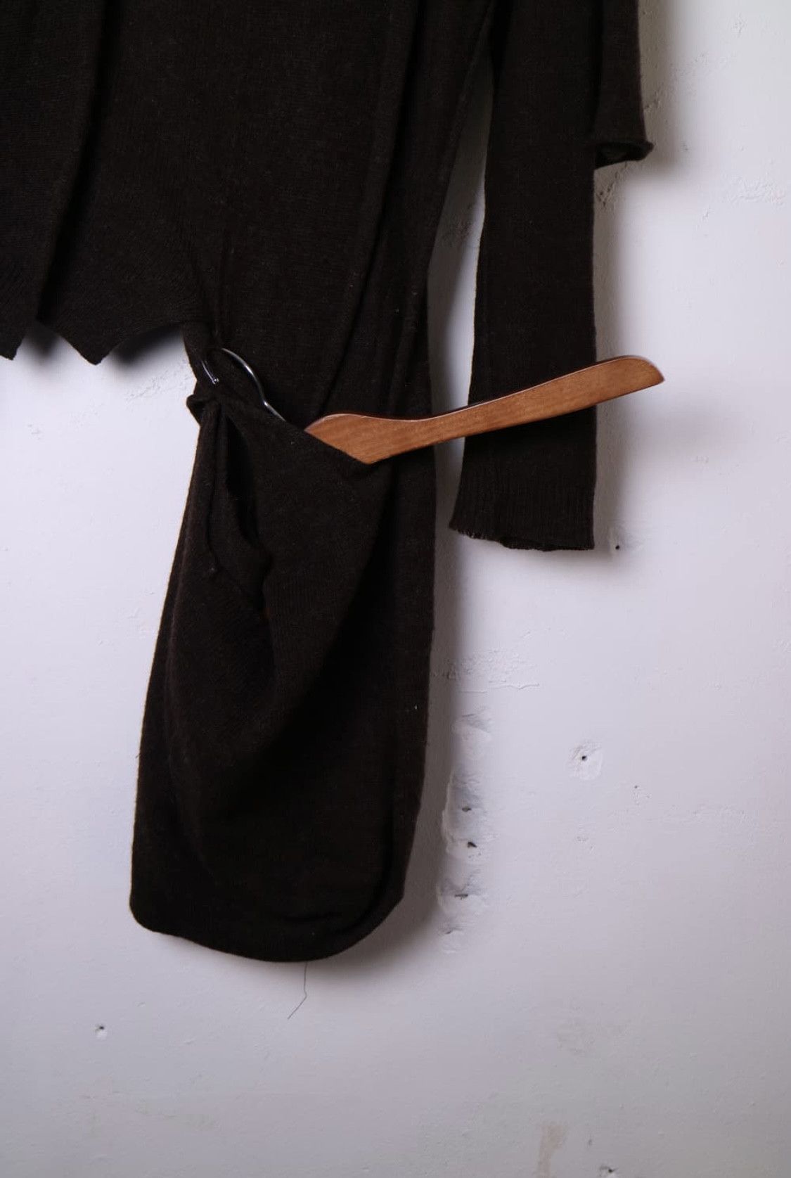 Yohji Yamamoto Yohji Yamamoto shoulder bag, asymmetric pocket cardigan Size M / US 6-8 / IT 42-44 - 7 Thumbnail
