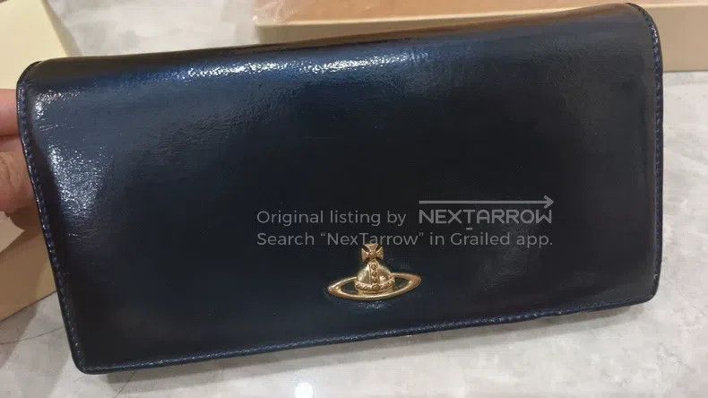 Vivienne Westwood Vivienne Westwood Blue Long Wallet Size ONE SIZE - 2 Thumbnail