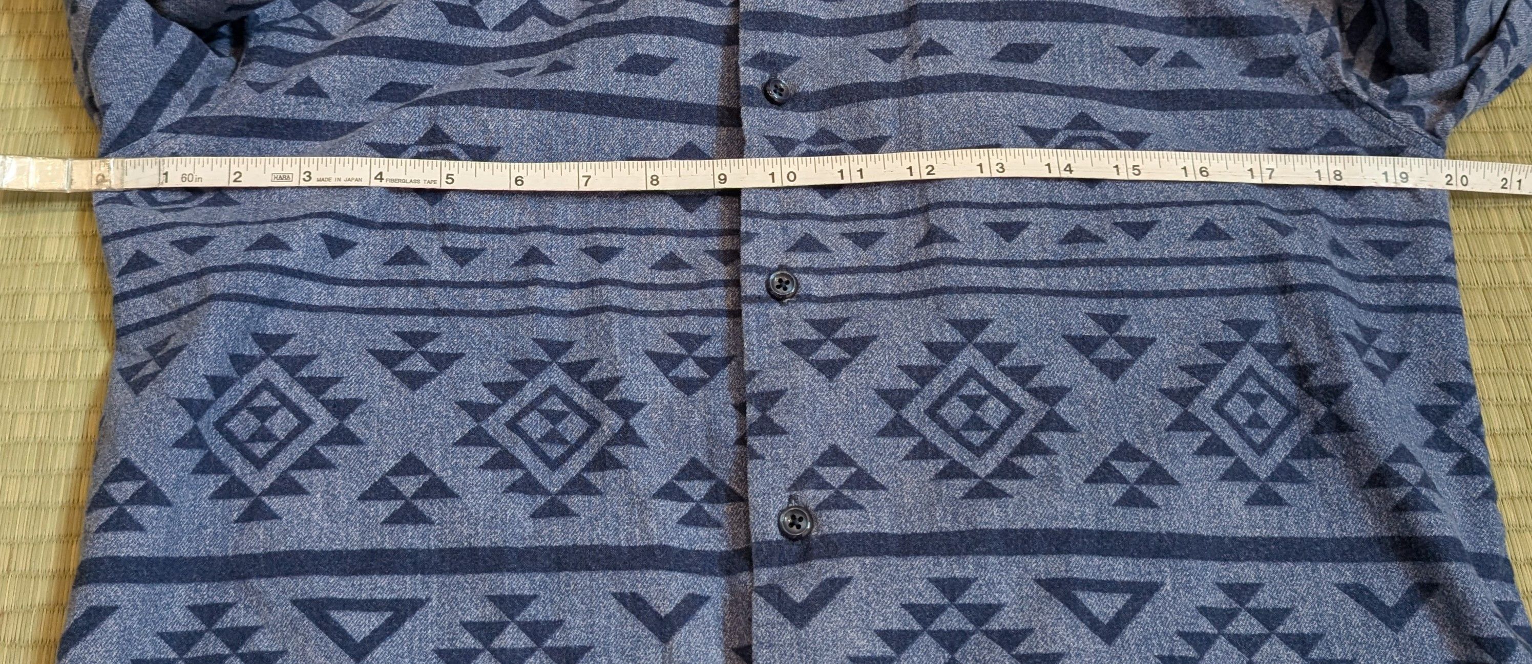 Other RARE Garcon Wave Tribal Pattern Cotton Shirt Made in Japan Size US S / EU 44-46 / 1 - 6 Thumbnail