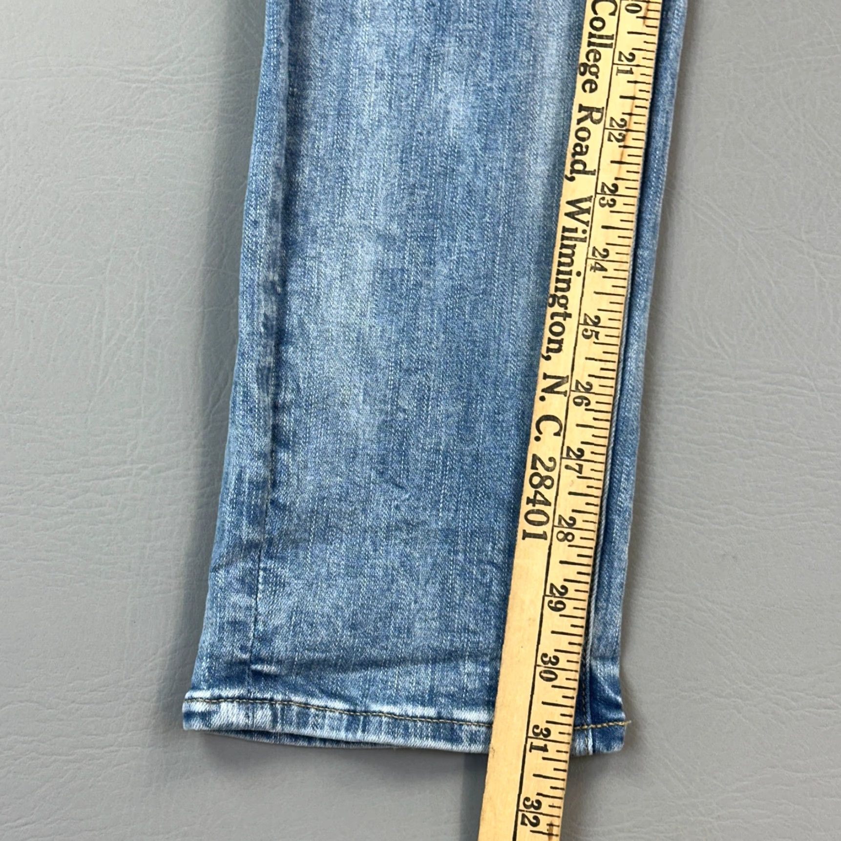 American Eagle Outfitters American Eagle Jeans Mens 31x31 Light Wash Denim Next Level Flex Slim Casual Size US 31 - 3 Thumbnail