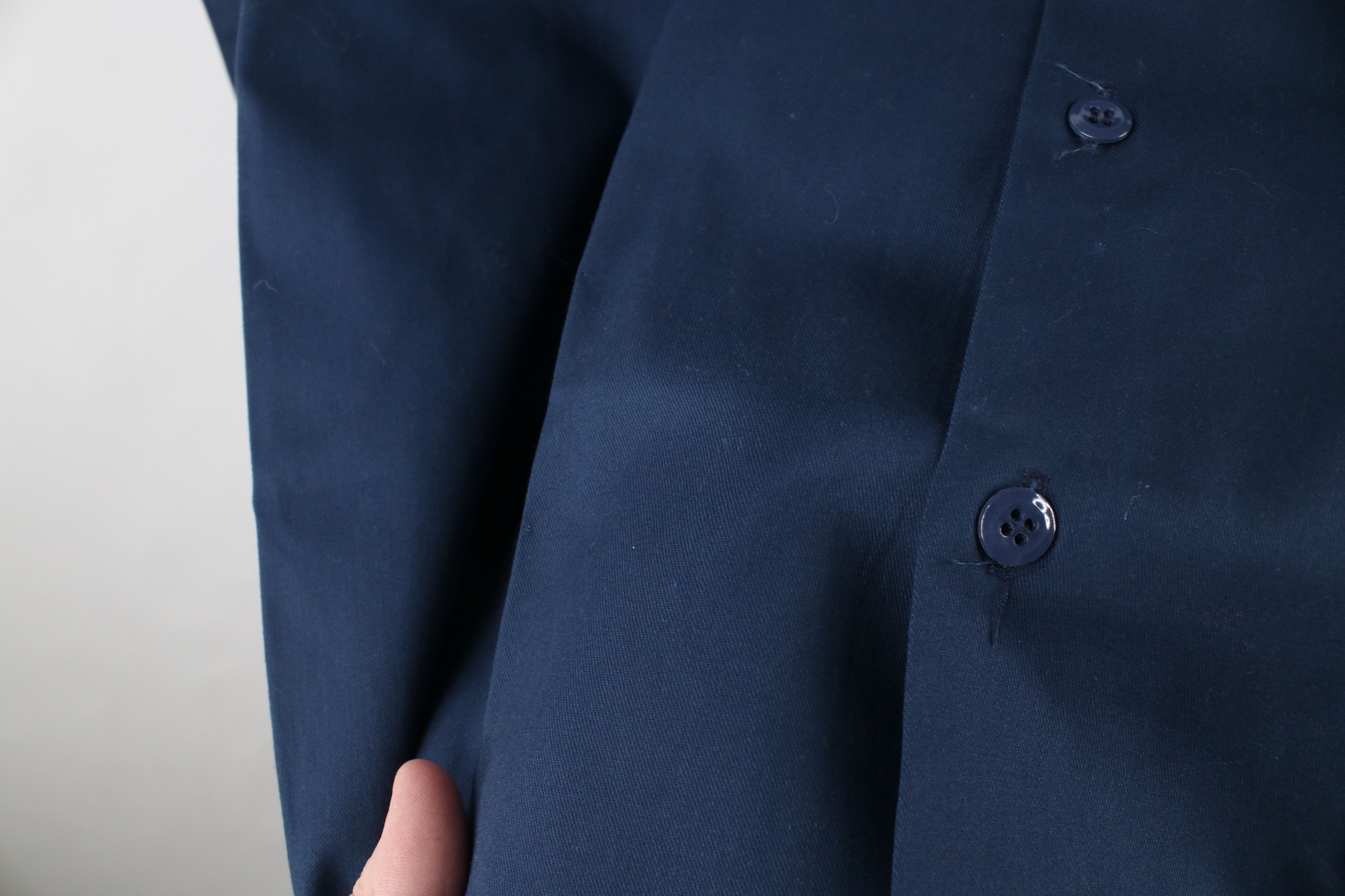 Dickies × Vintage Vintage 70s Dickies Workwear Mechanic Collared Button Shirt Size US M / EU 48-50 / 2 - 6 Thumbnail