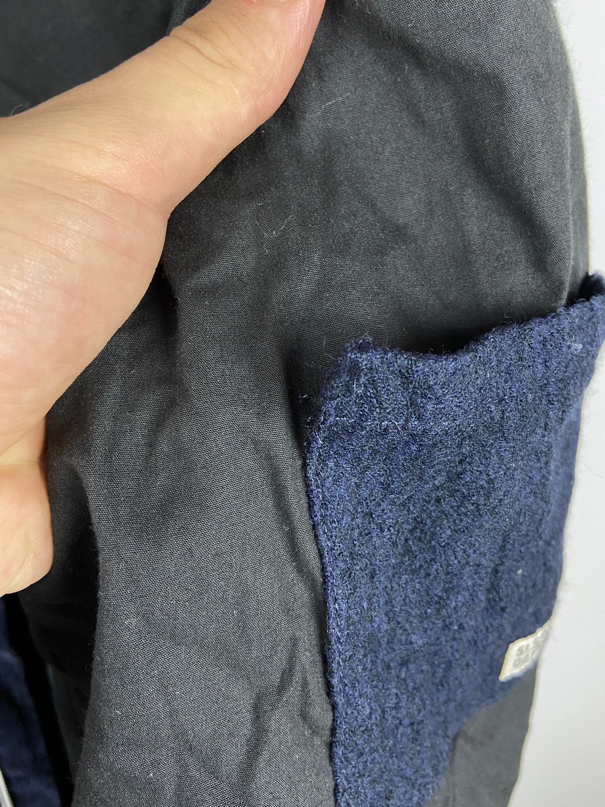 Designer × Oliver Spencer Oliver Spencer Corduroy/Wool Zip Up Jacket Blue Men Size US S / EU 44-46 / 1 - 12 Thumbnail