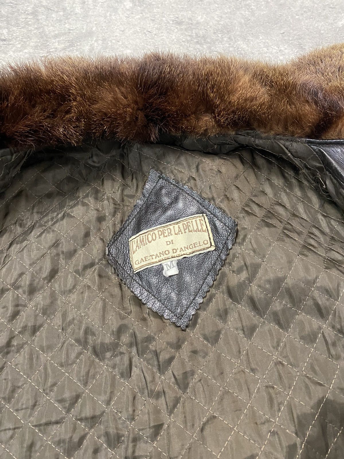 If Six Was Nine × Japanese Brand × Le Grande Bleu (L.G.B.) ᶠᵃⁿᶜʸᵍᵘʸ SICK Vintage Leather Coat Jacket HELMUT lang vibe Size US S / EU 44-46 / 1 - 7 Thumbnail