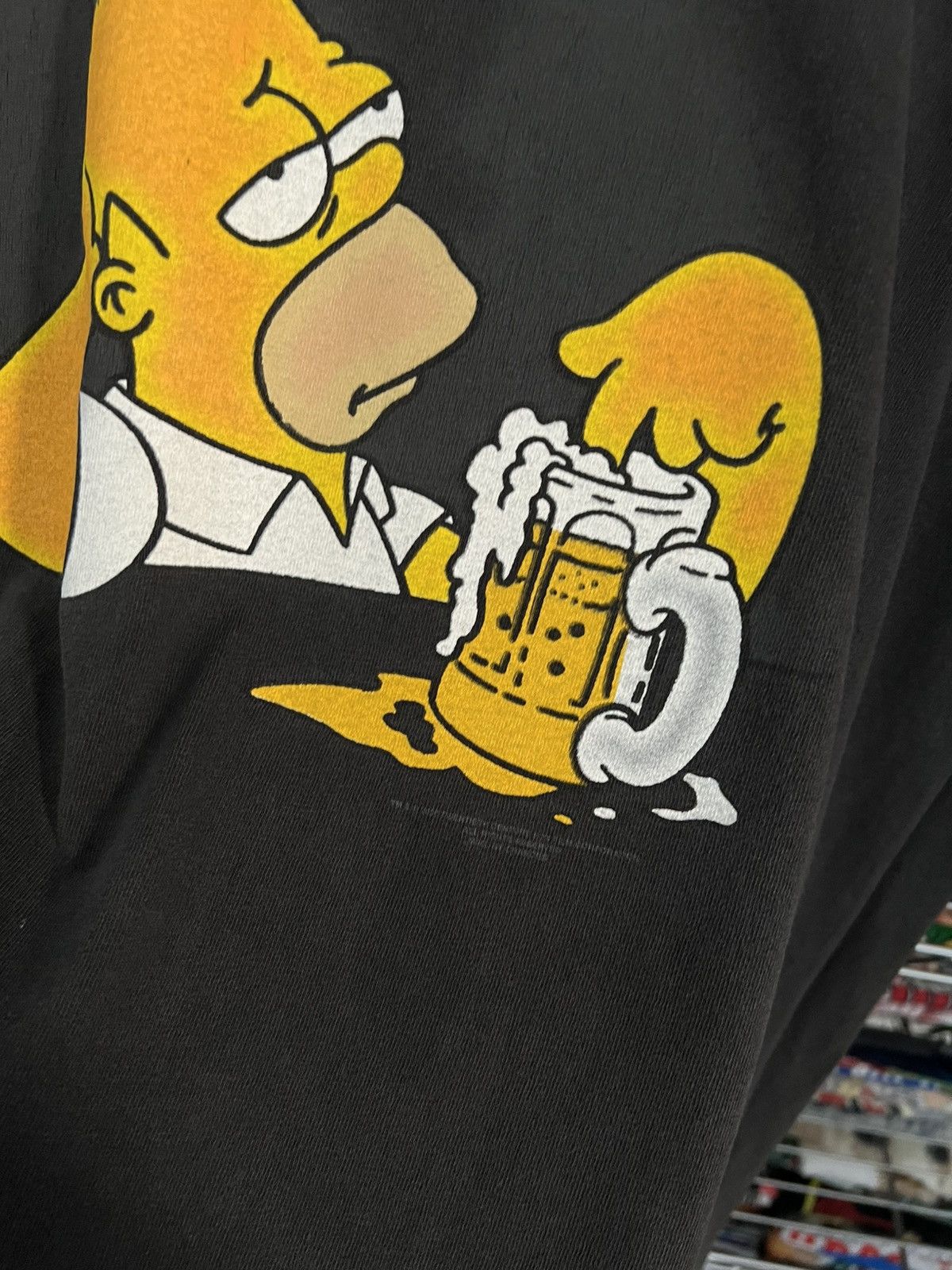 The Simpsons 90s Homer Everybody Need Something to Believe In Tee Size US L / EU 52-54 / 3 - 4 Thumbnail