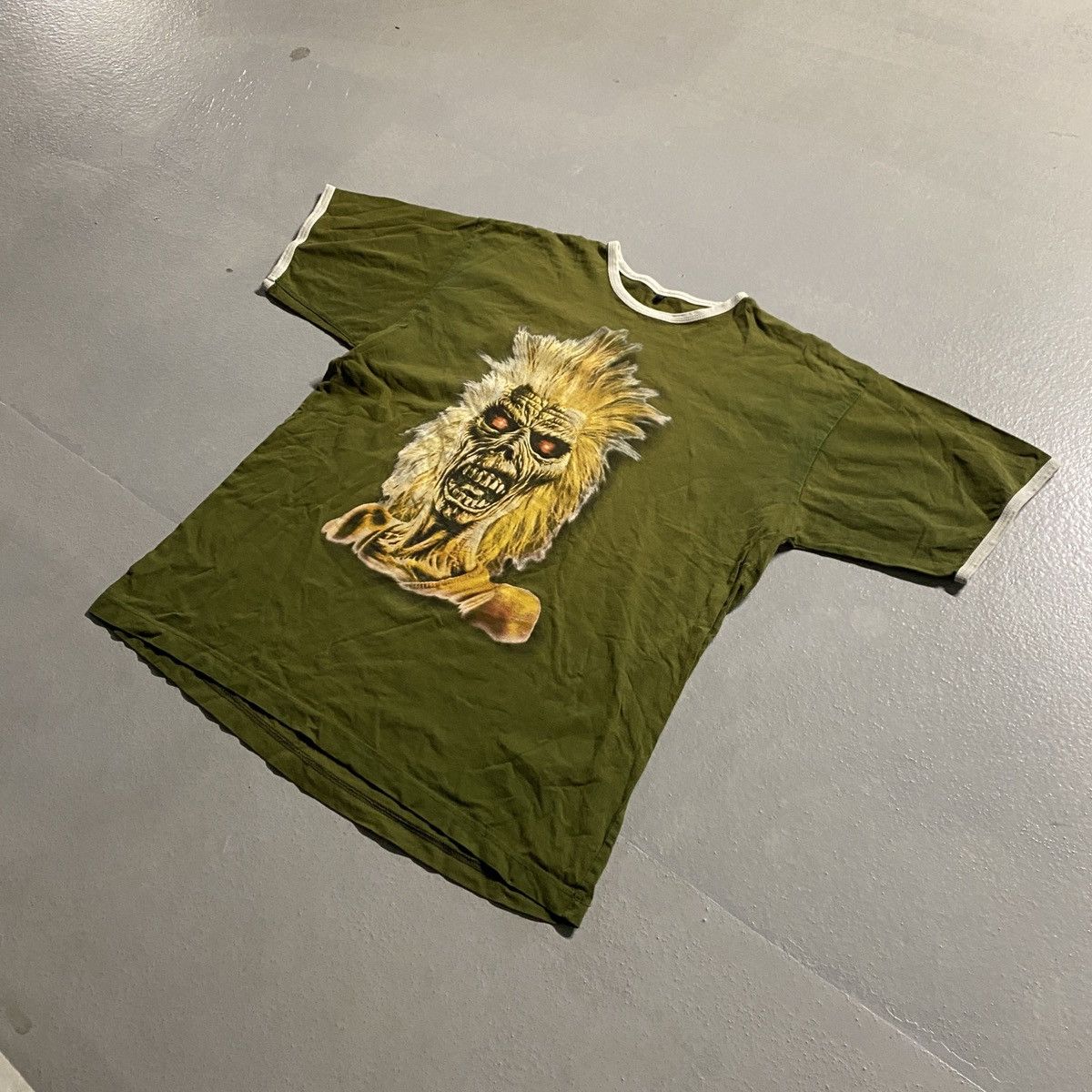 Iron Maiden Vintage faded very rare 90’s iron maiden t-shirt Size US L / EU 52-54 / 3 - 1 Thumbnail
