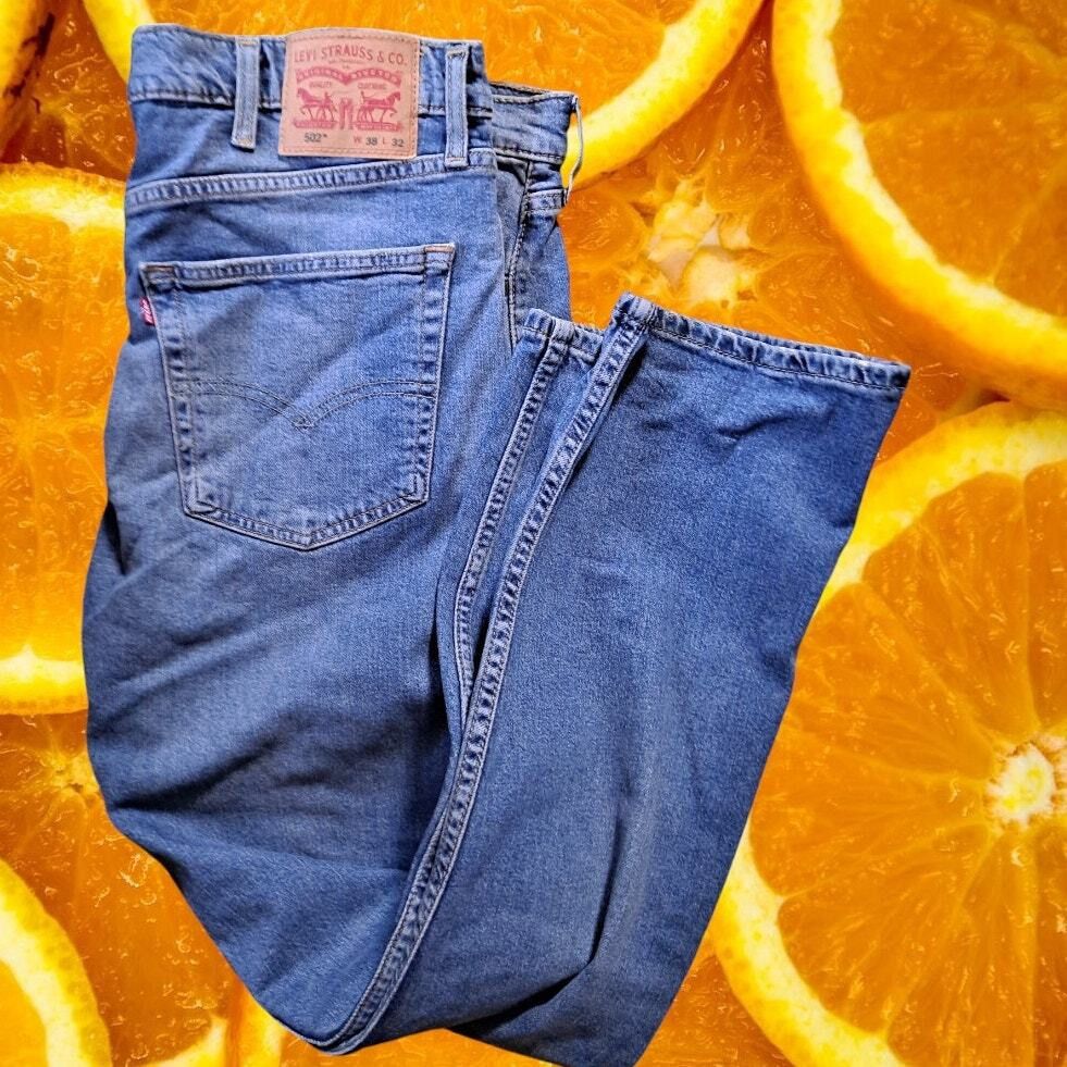 Levi's Levi's 502 Straight Leg Denim Jeans Size 38x32 Size US 38 / EU 54 - 1 Thumbnail