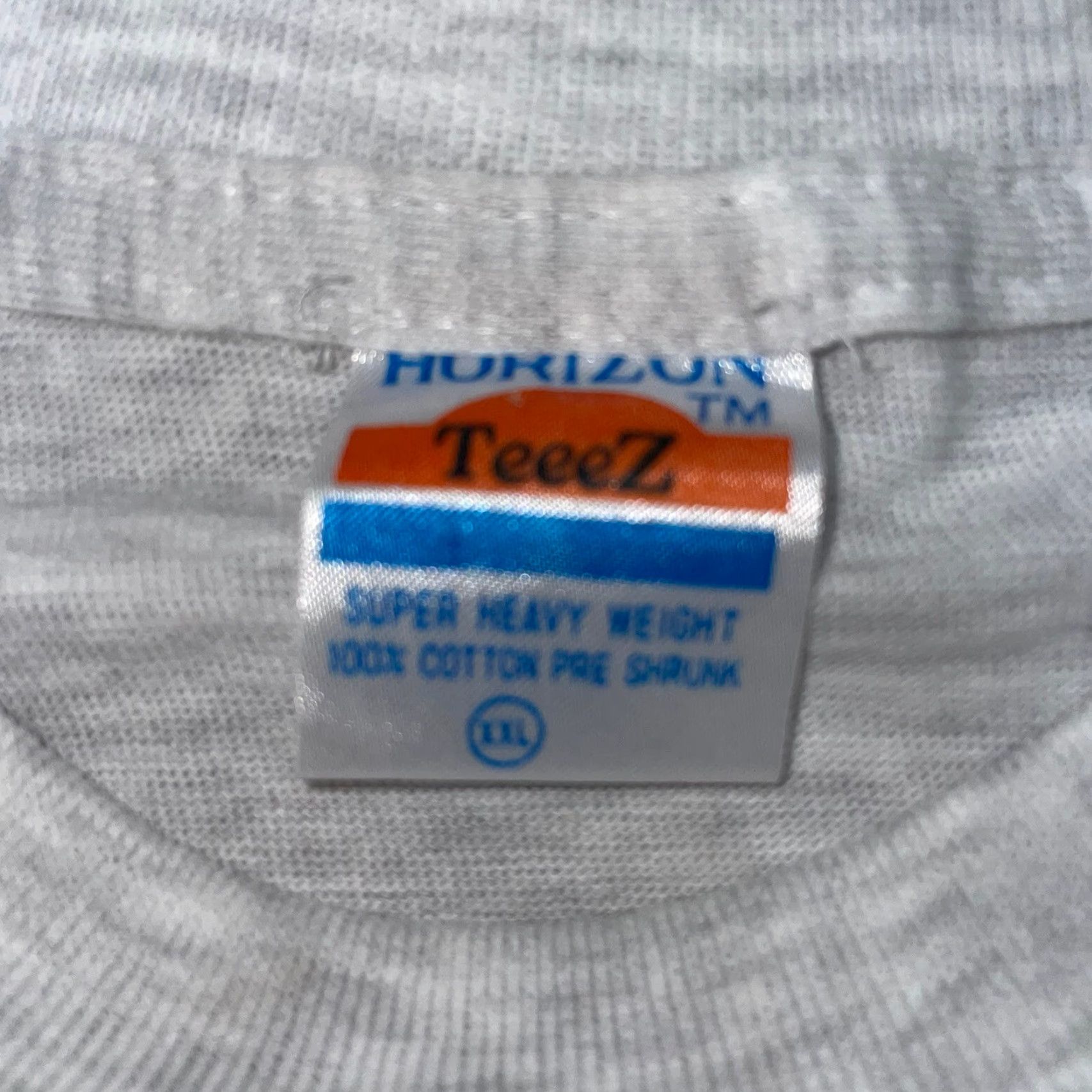 Vintage Horizon Teeez Graphic Tee Mens 2XL VTG SINGLE STITCH White Heavyweight T-Shirt Stitch Men's Tee World Size US XXL / EU 58 / 5 - 5 Thumbnail